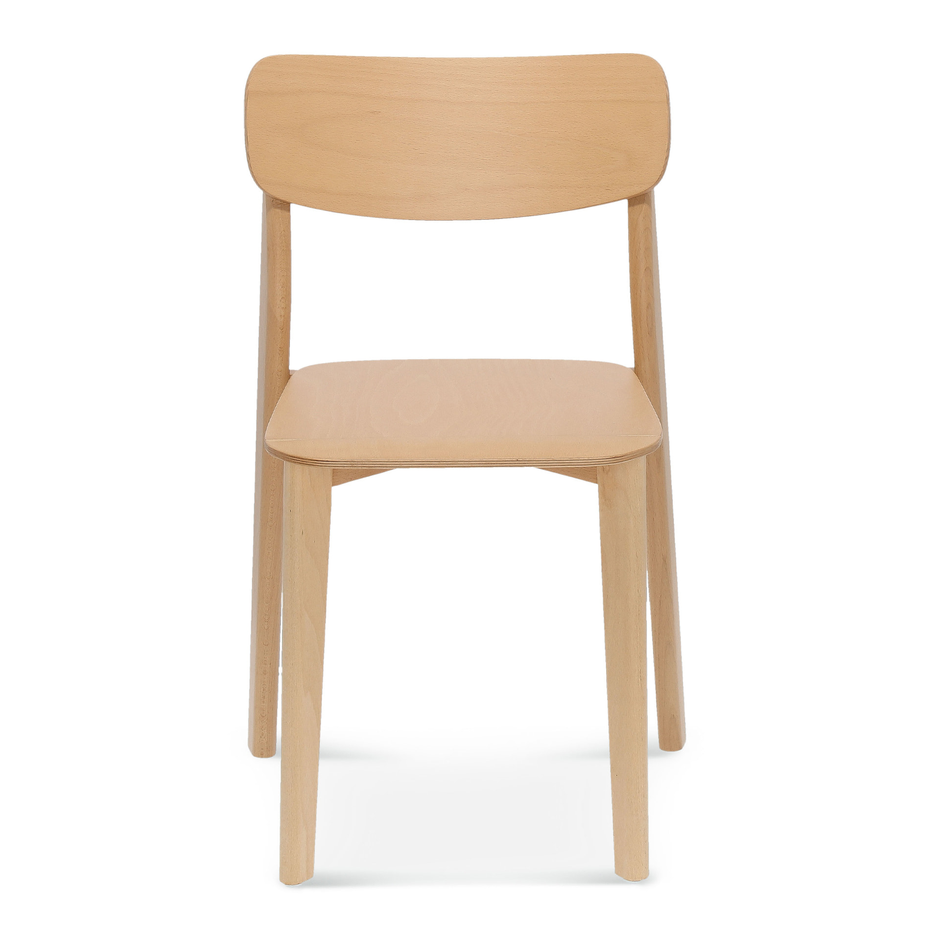 Wooden chair with solid or upholstered seat A-3058 Pala