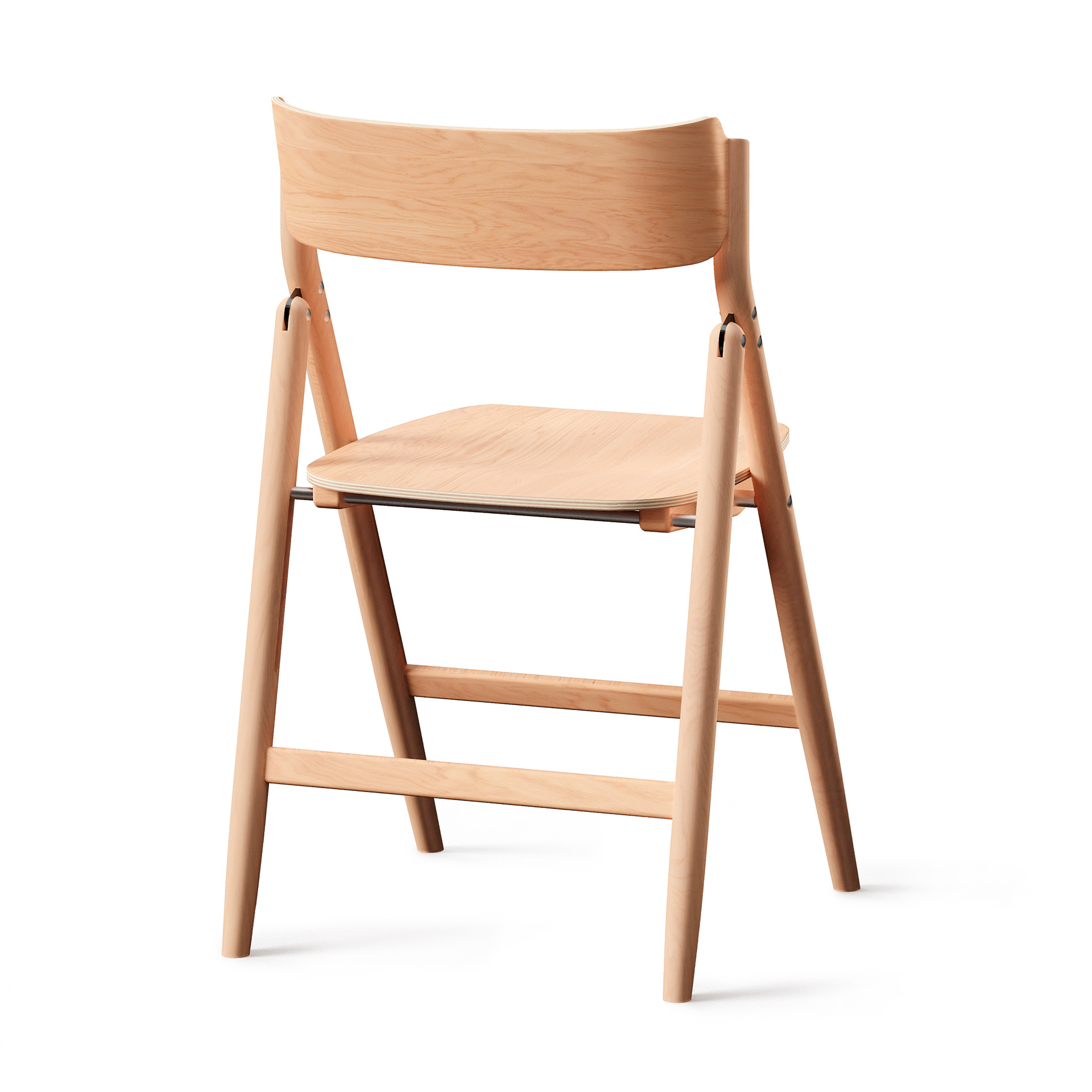 Folding wooden chair A-2321 Joc
