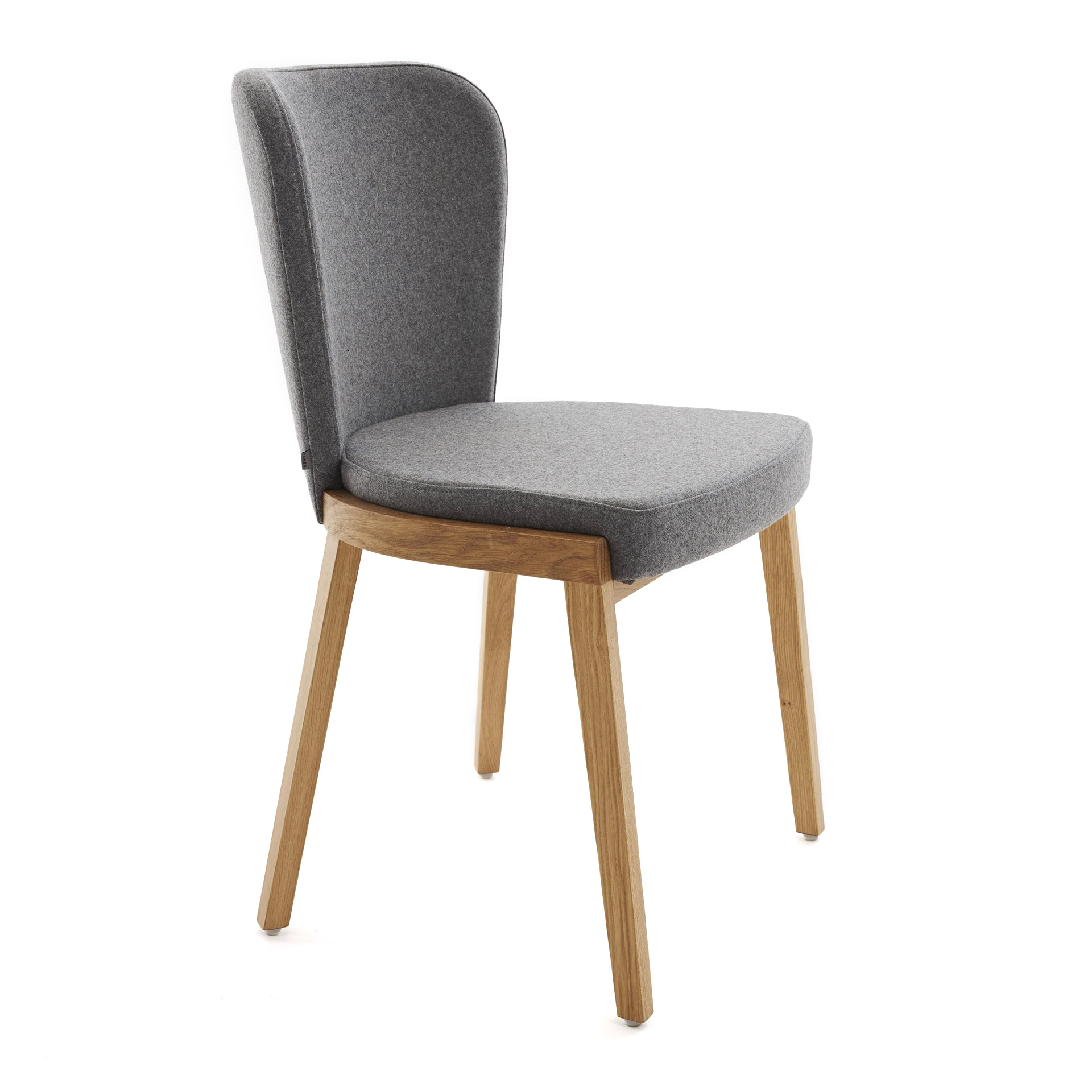 Upholstered wooden chair A-3034