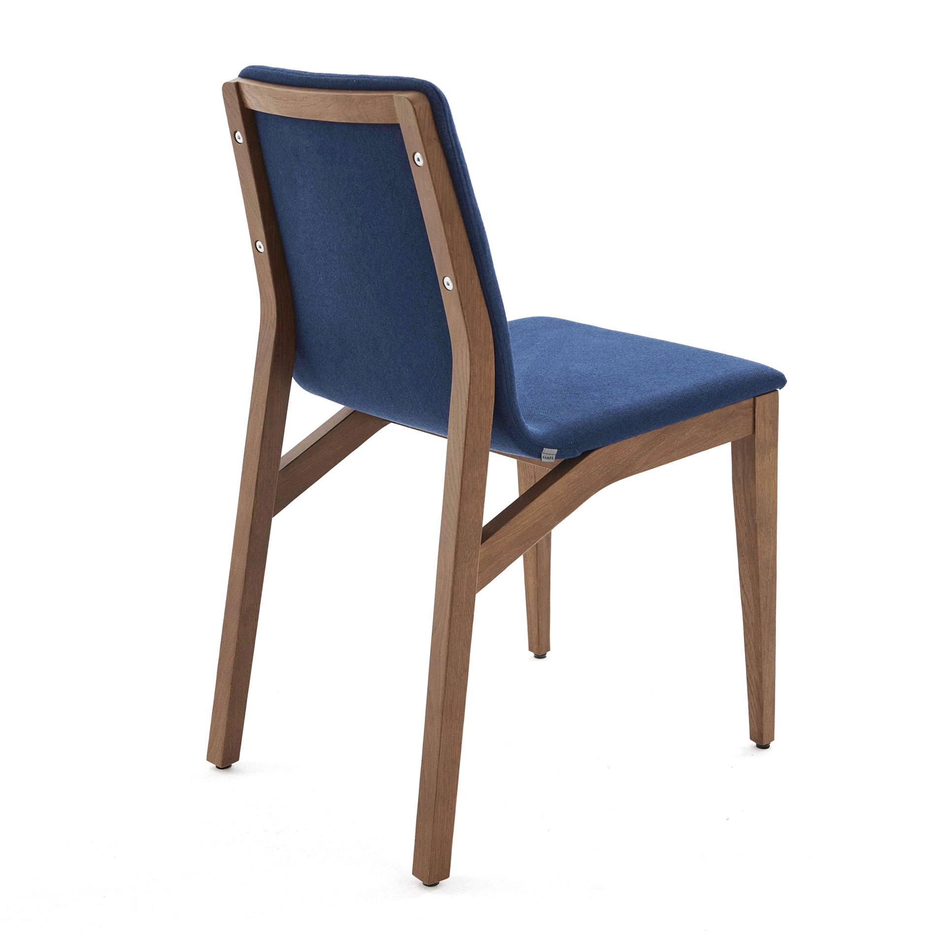 Upholstered wooden chair A-3035