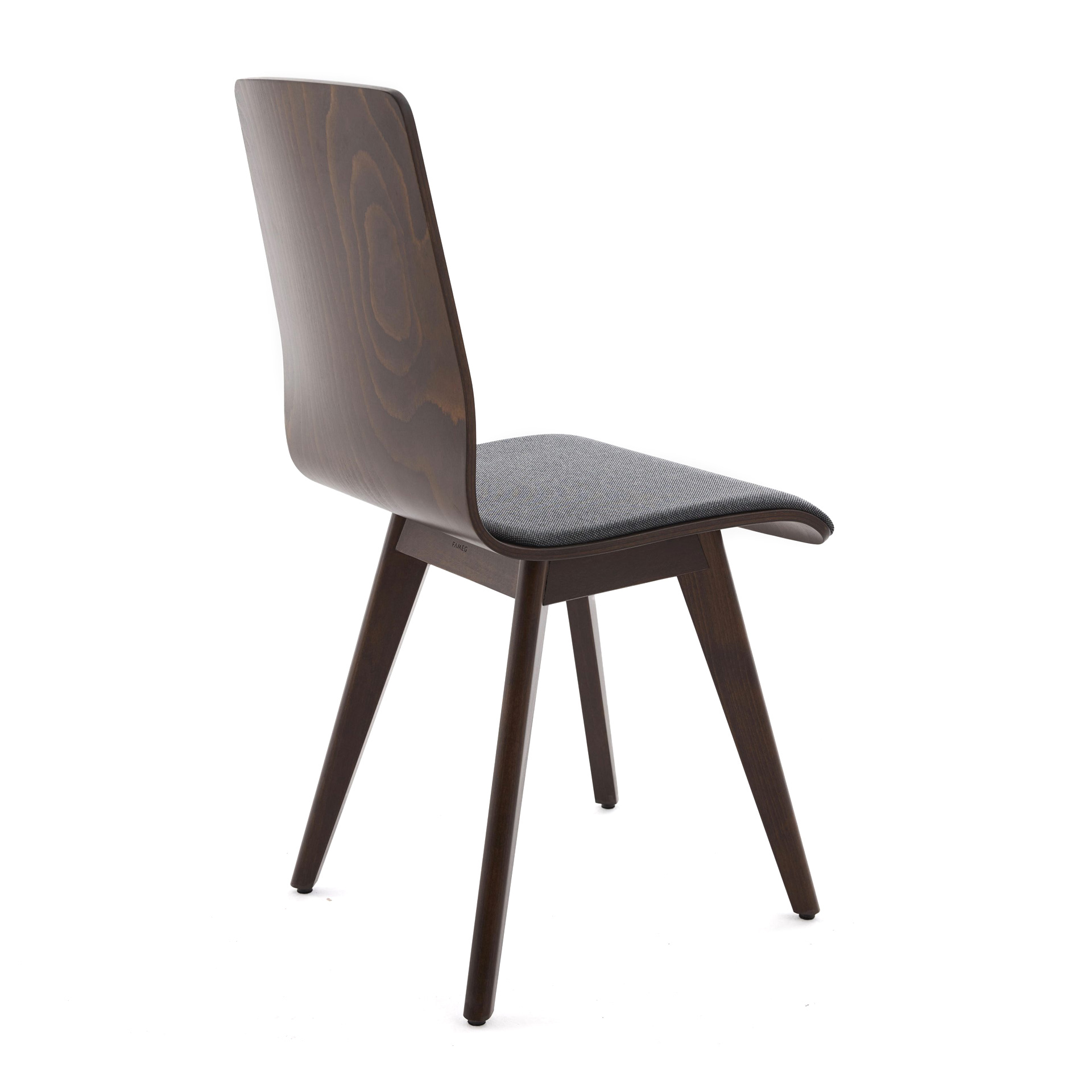 Beech wood chair with solid or upholstered seat A-3070