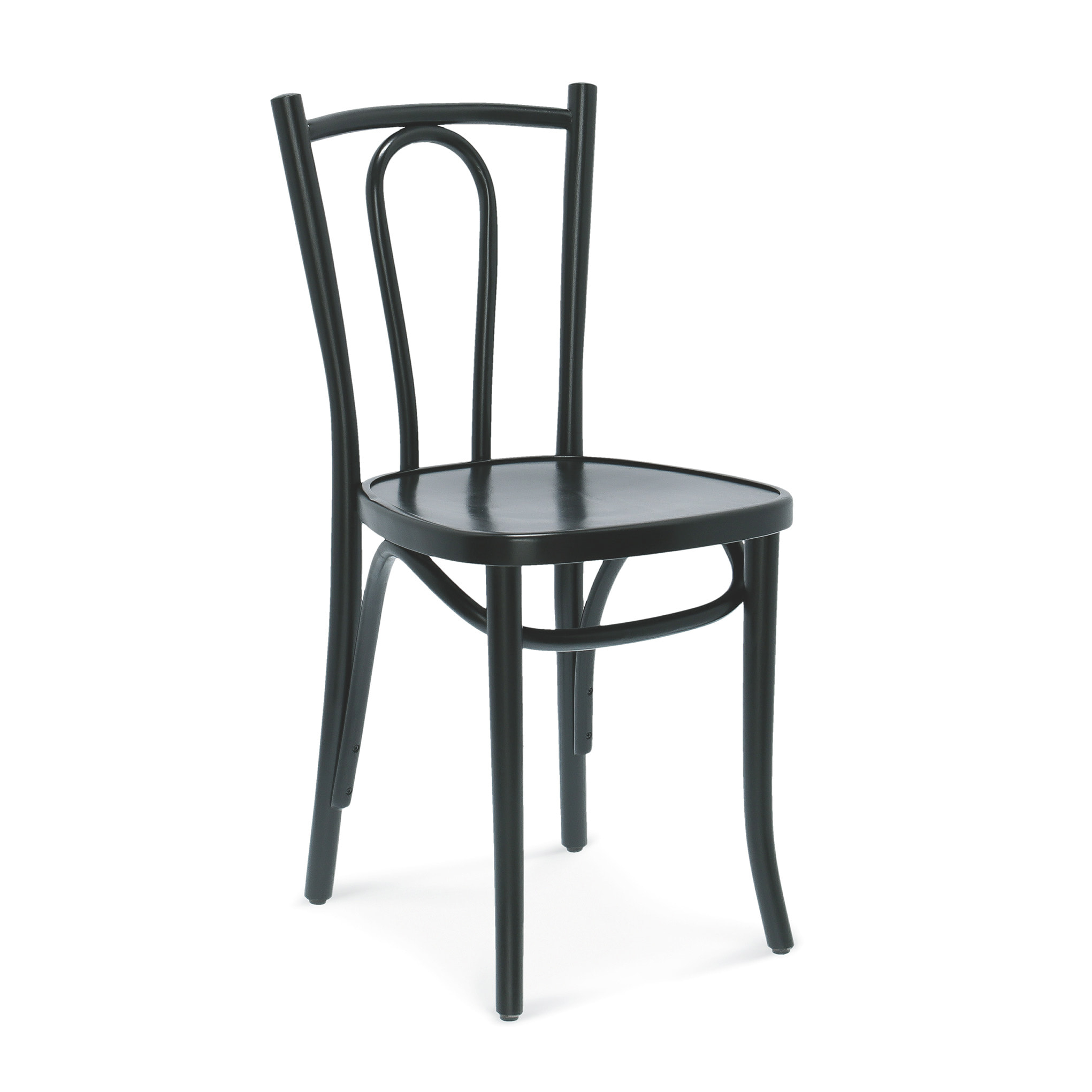 Wooden chair with solid or upholstered seat A-56