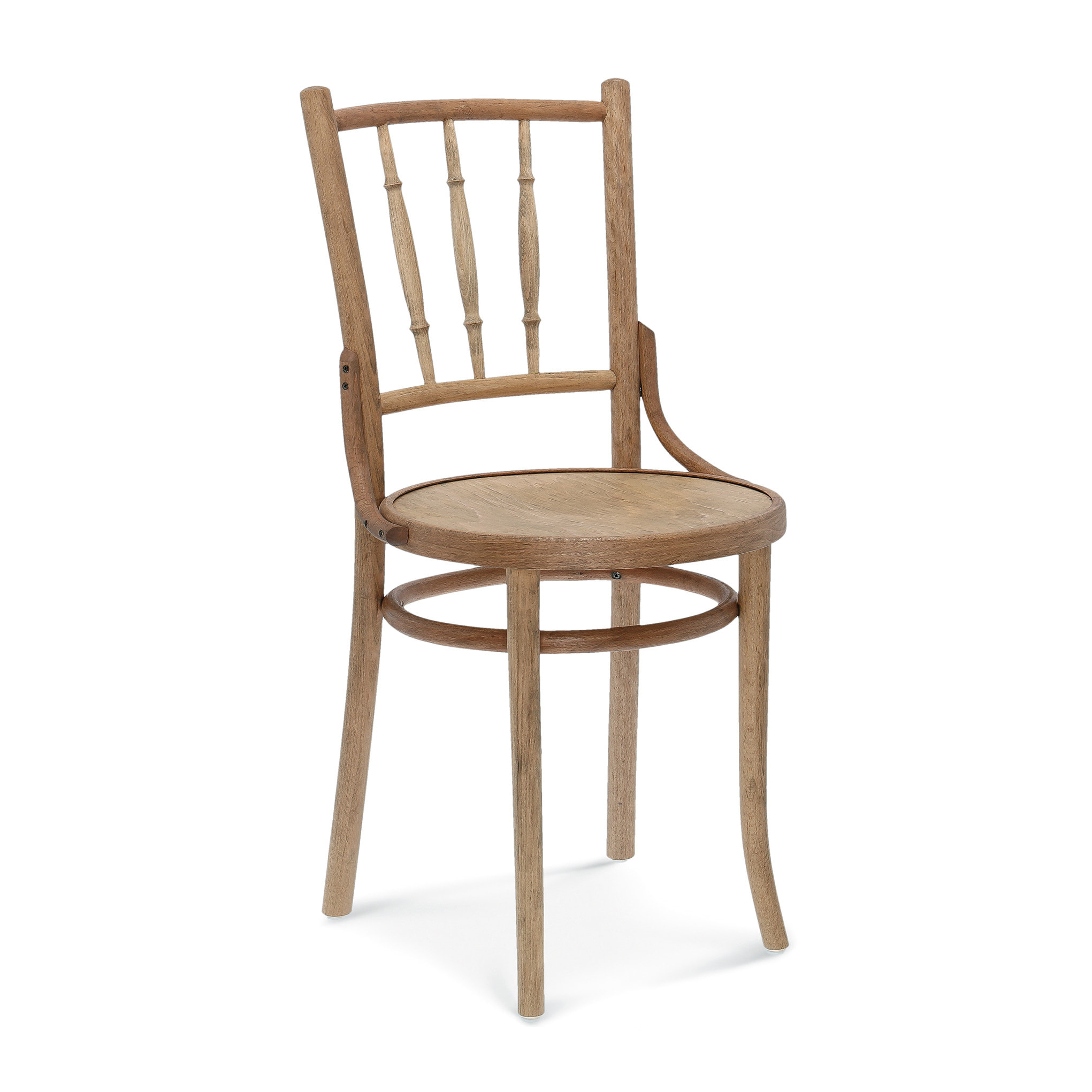 Wooden chair with solid or upholstered seat A-8145