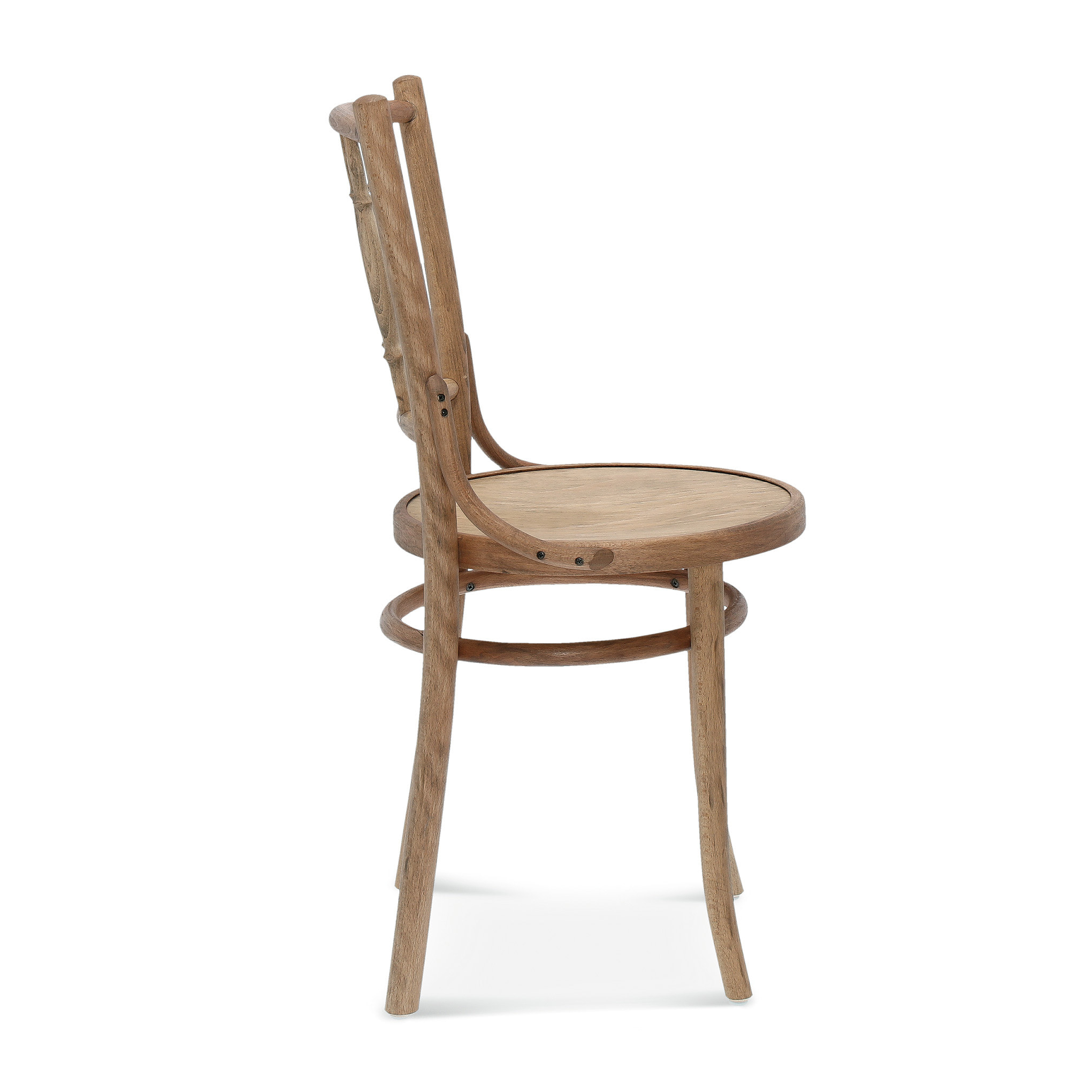 Wooden chair with solid or upholstered seat A-8145