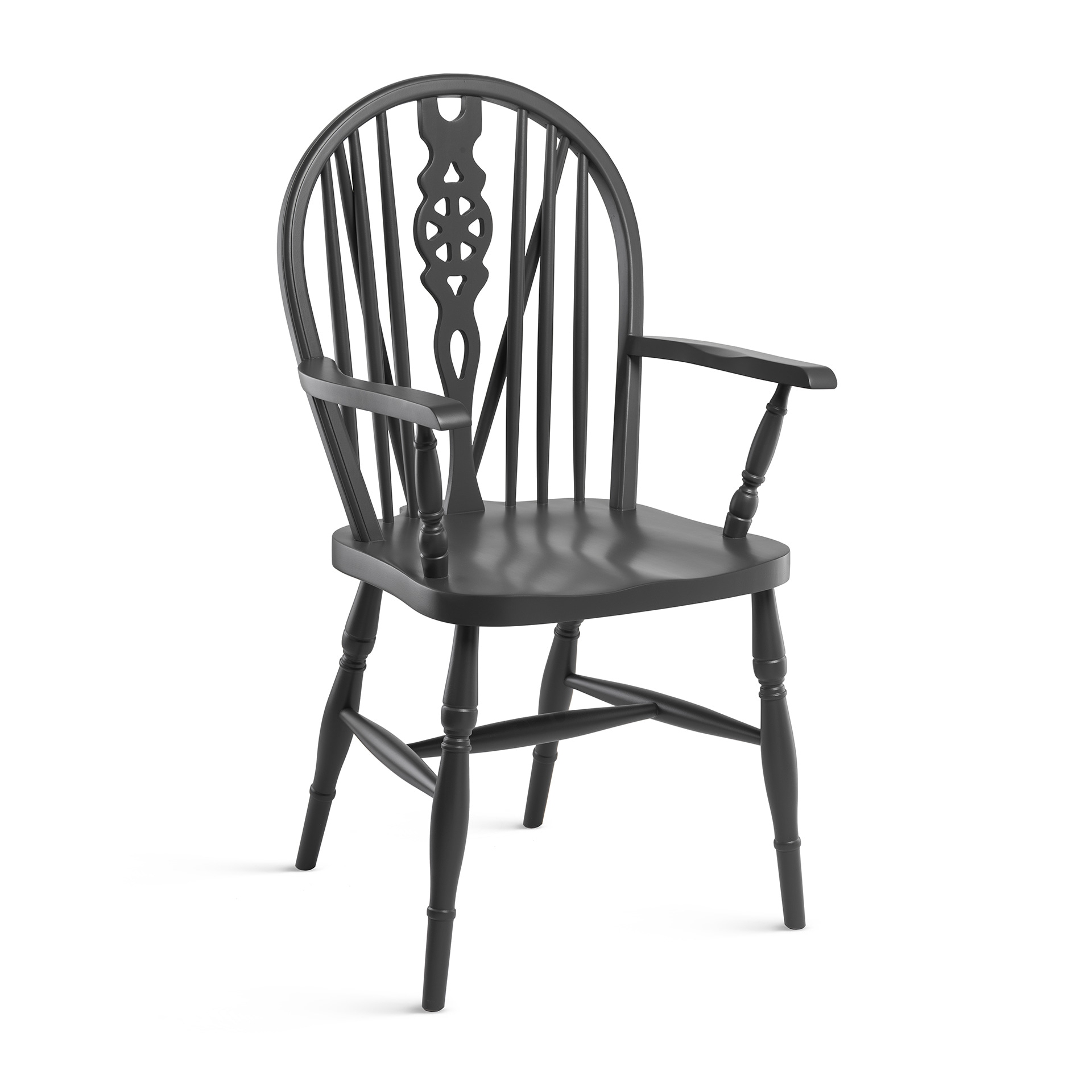 Colonial windsor armchair with spindle back B-3055