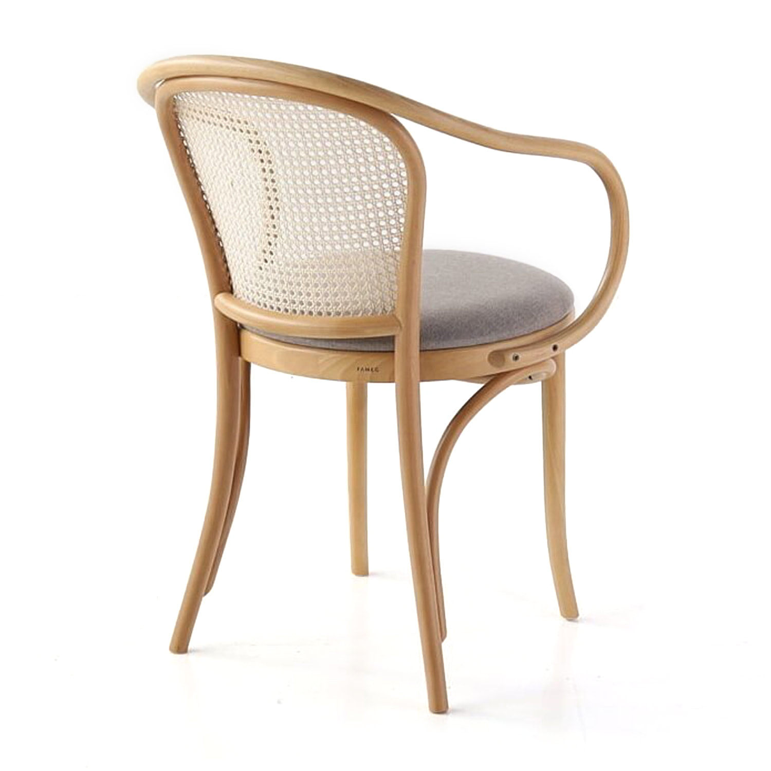 Bentwood armchair with Vienna straw backrest B-9/4