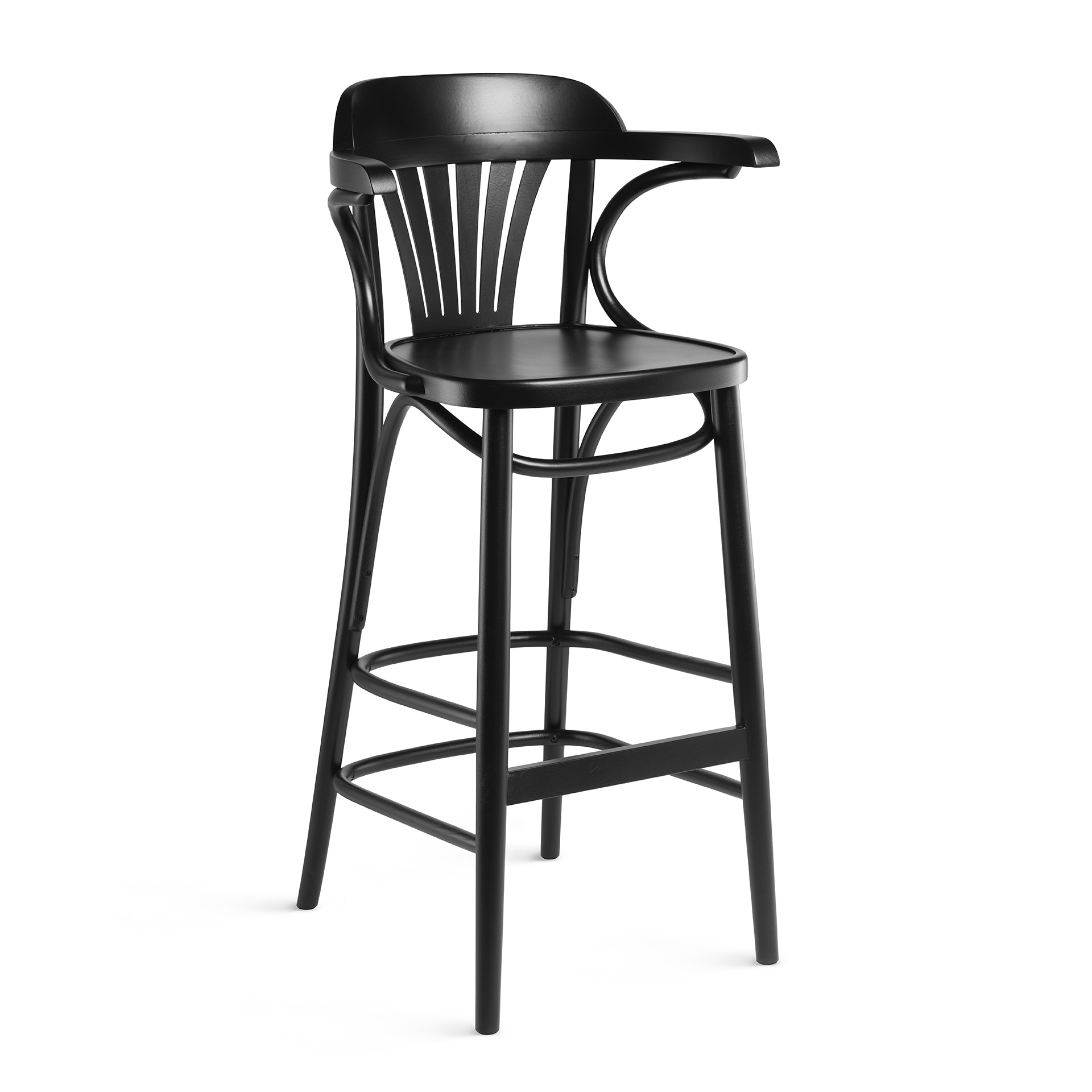 Bentwood bar stool H-165