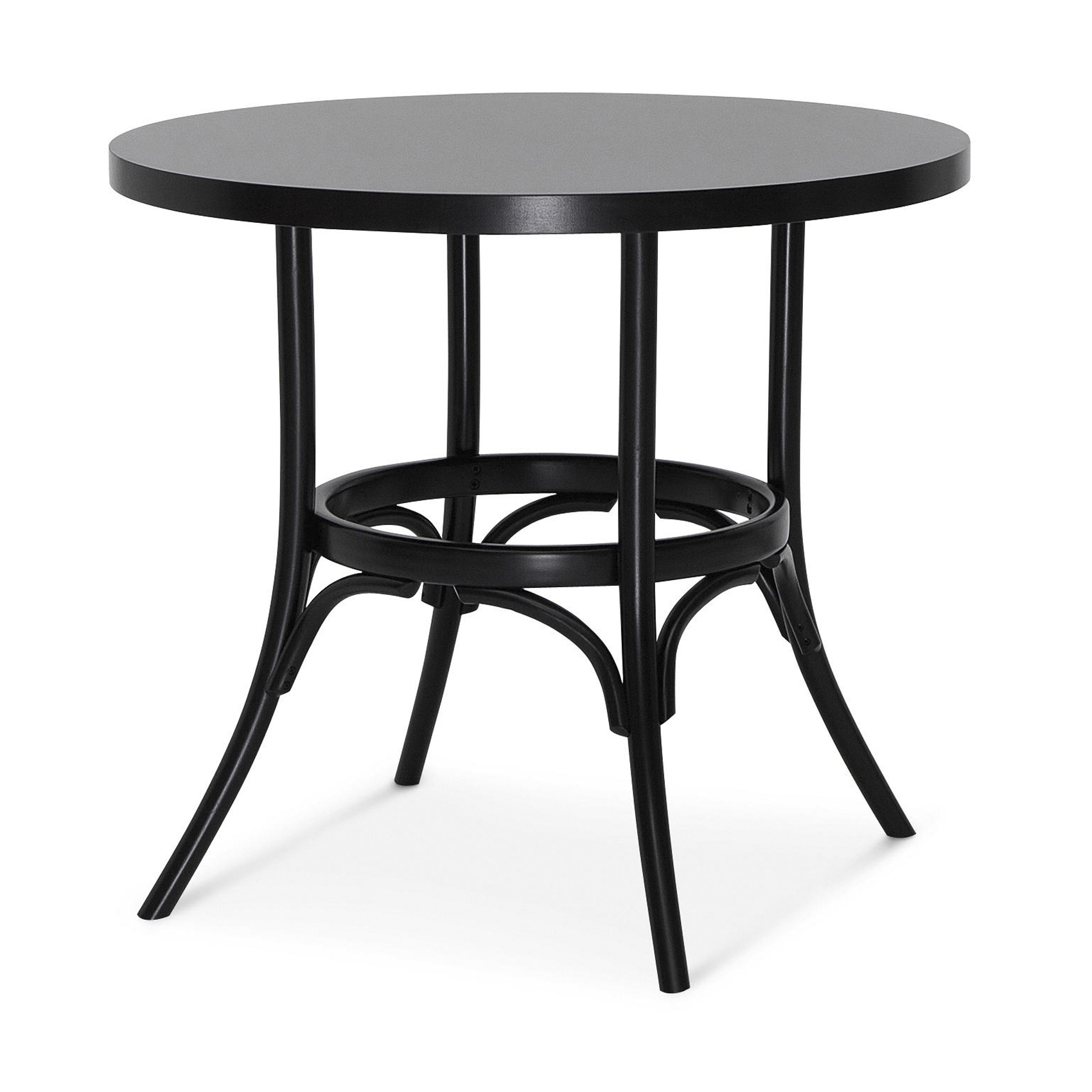Mesa de comedor de madera con tapa redonda Ø 31.5" (80 cm) ST-3050