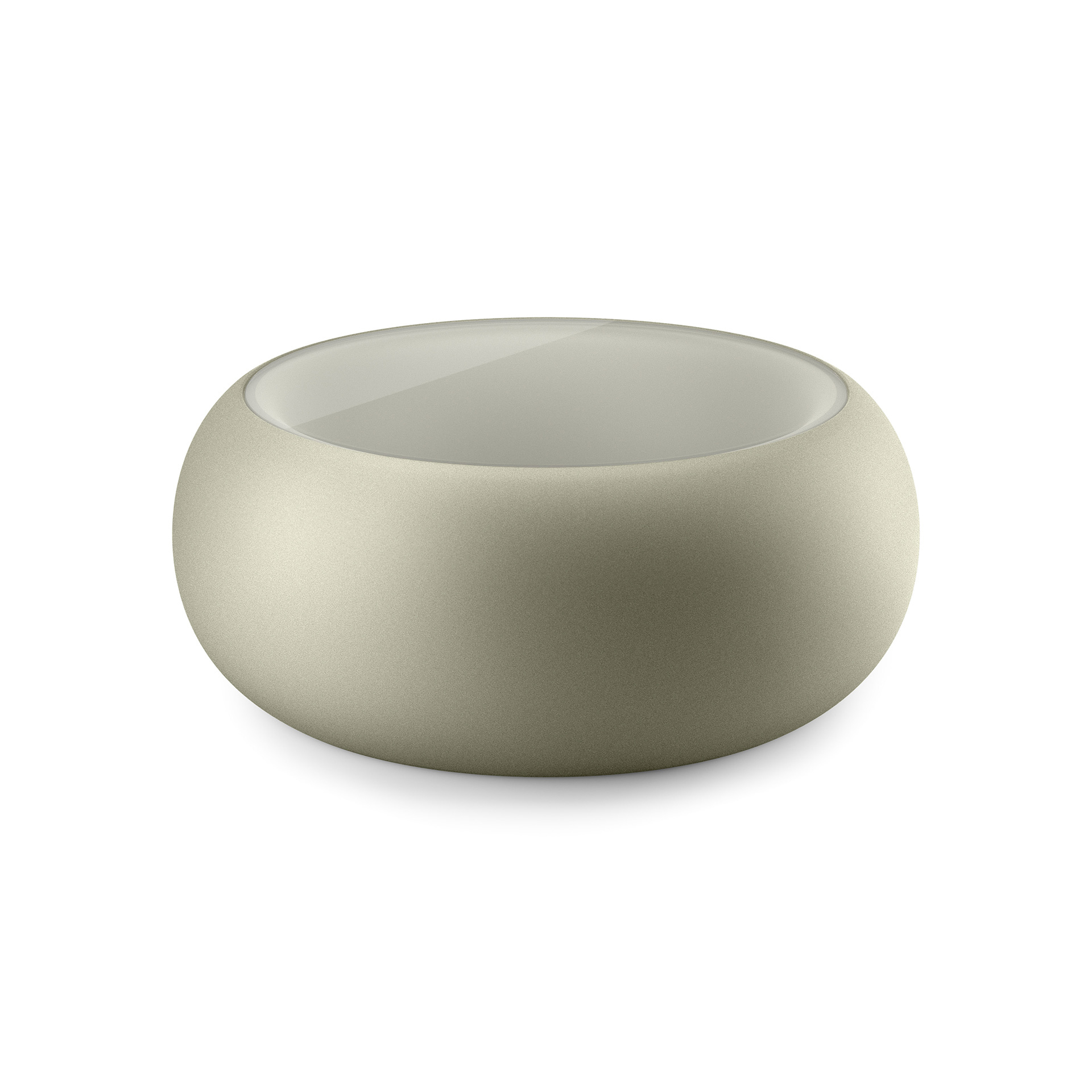 Coffee table in polyethylene Boom