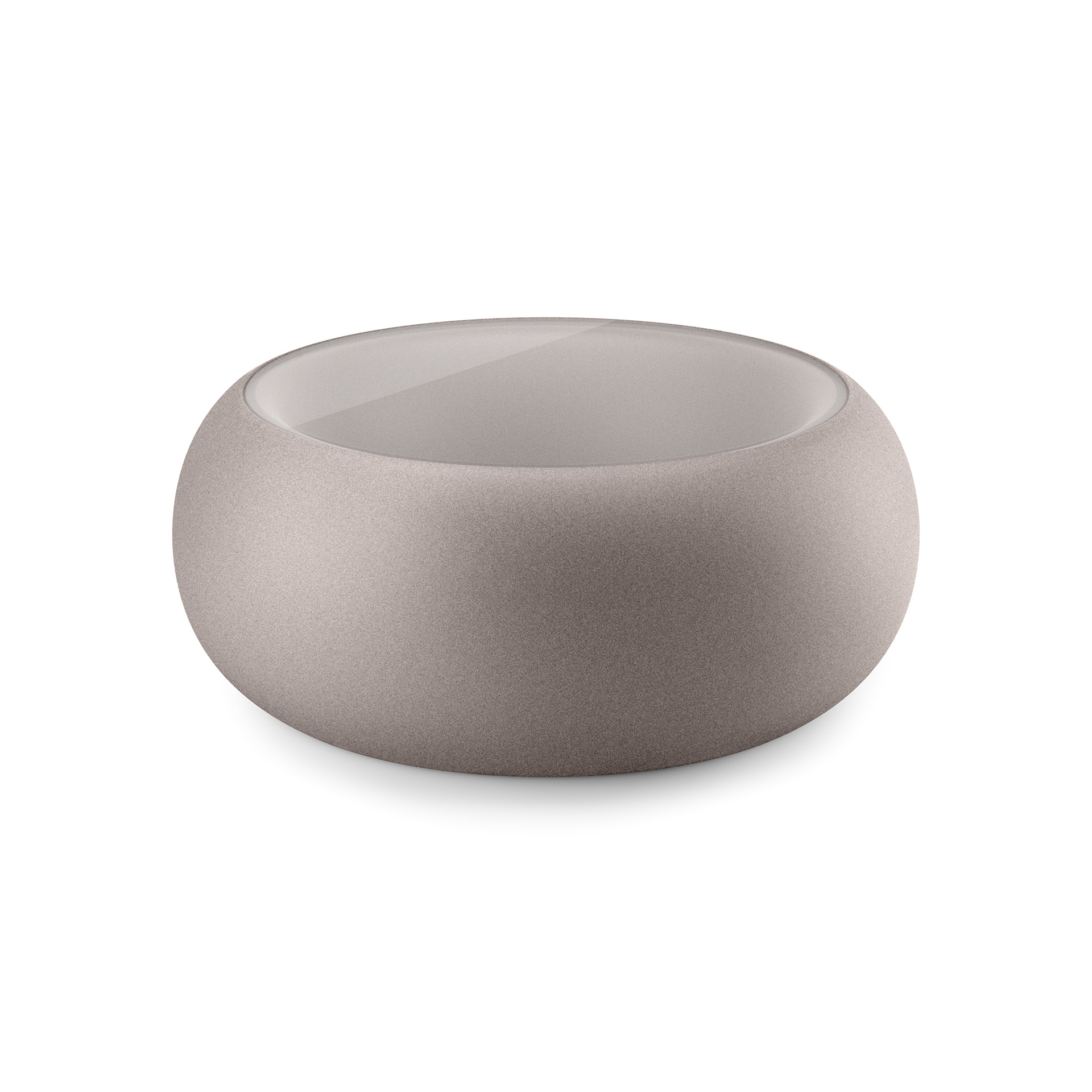 Coffee table in polyethylene Boom