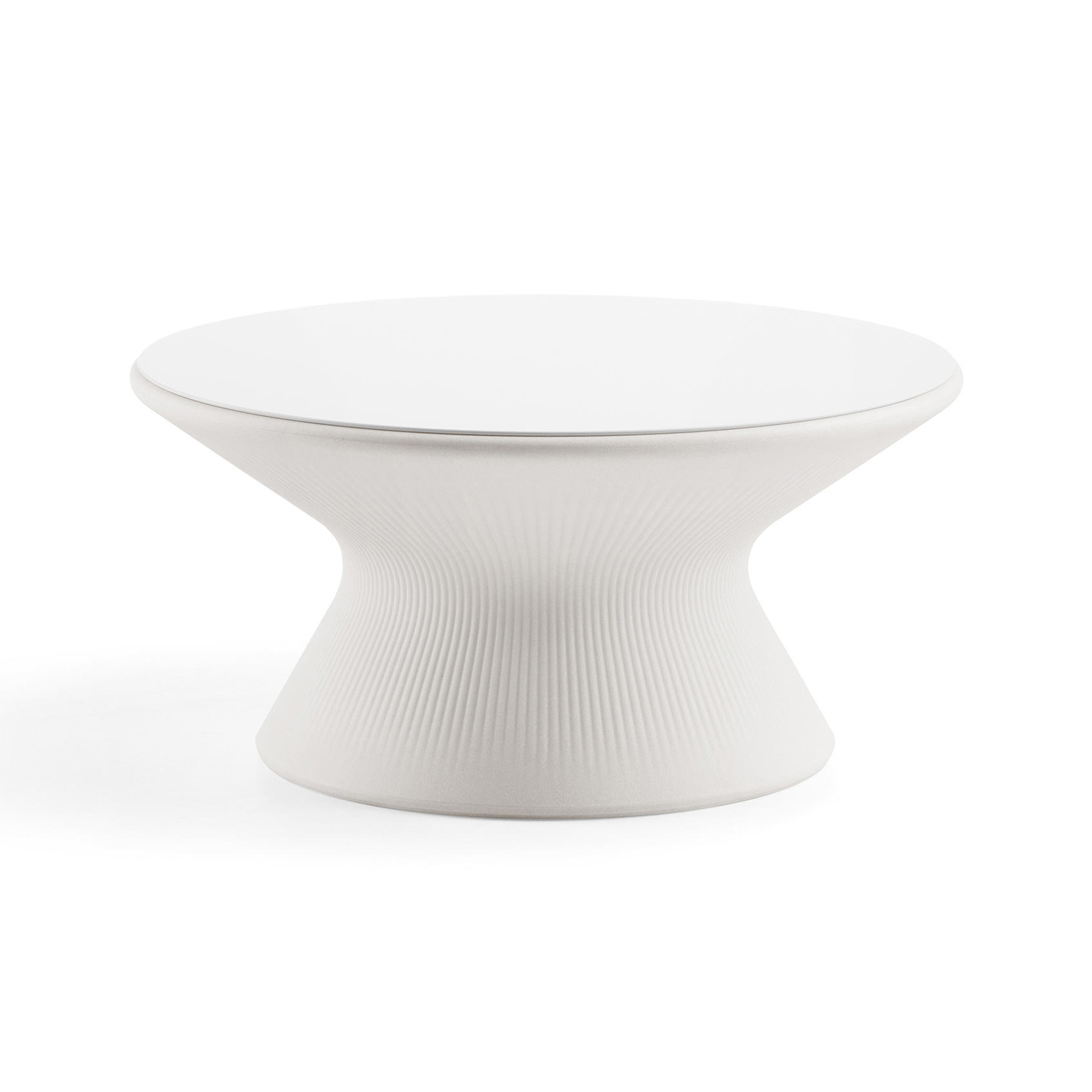 Coffee table in polyethylene Ø 27.9" (71 cm)