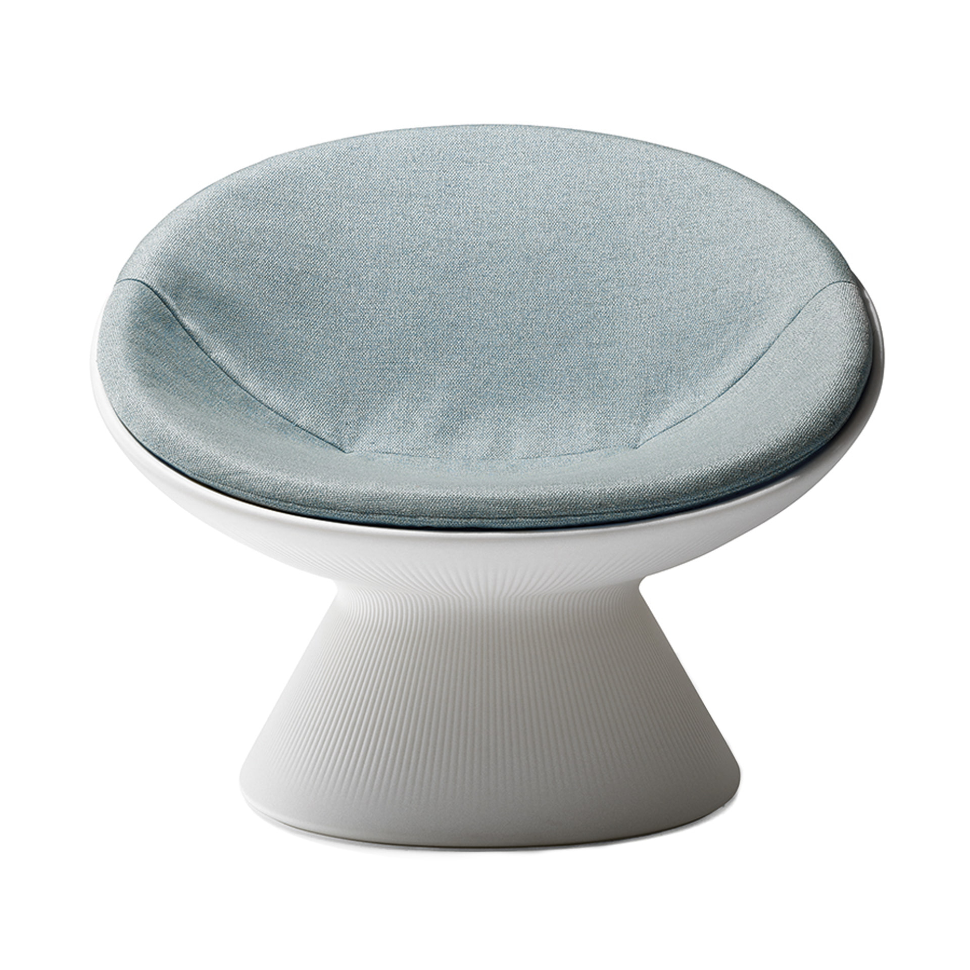 Polyethylene lounge armchair M-Fade