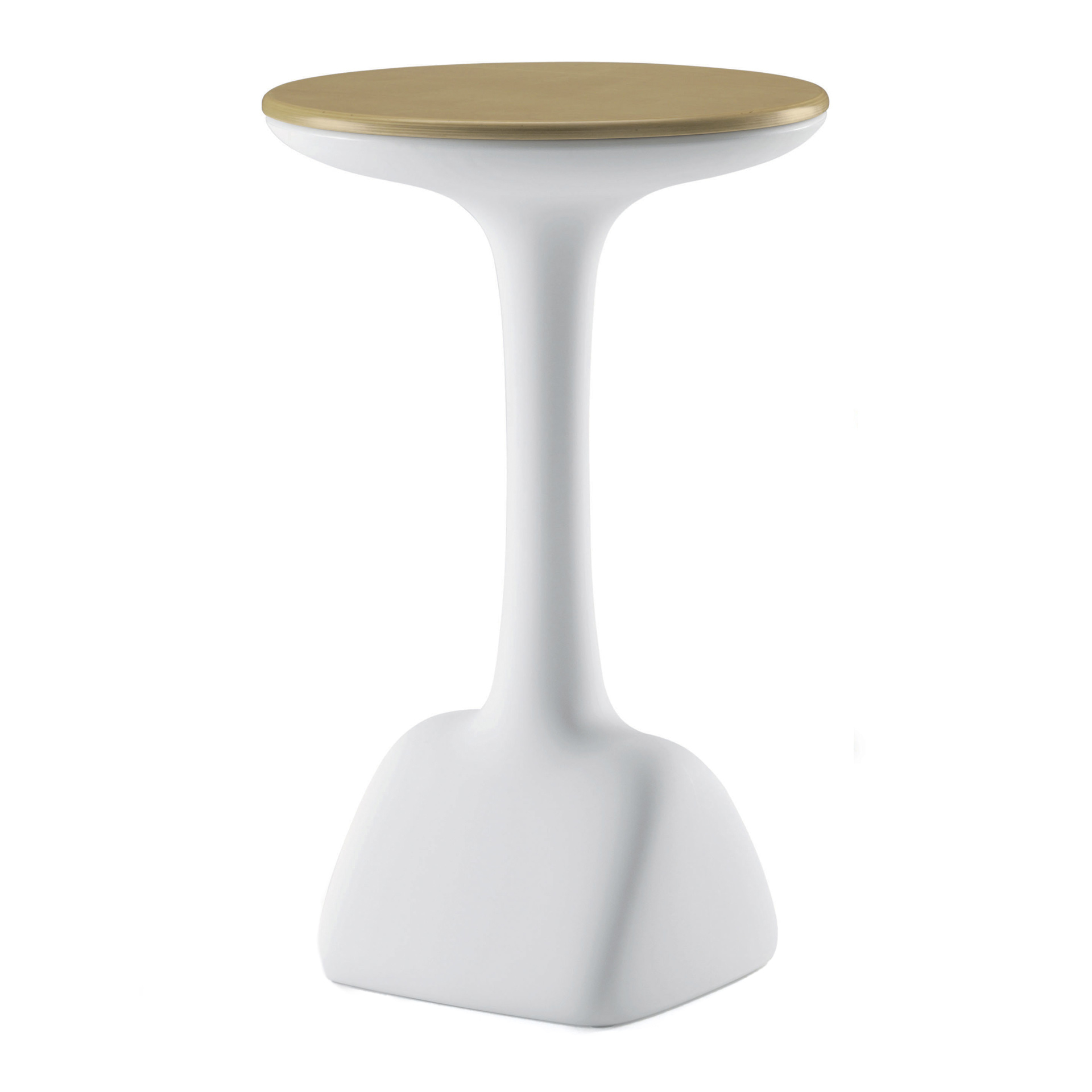 Stable plastic bar table Ø 24.8" (63 cm)