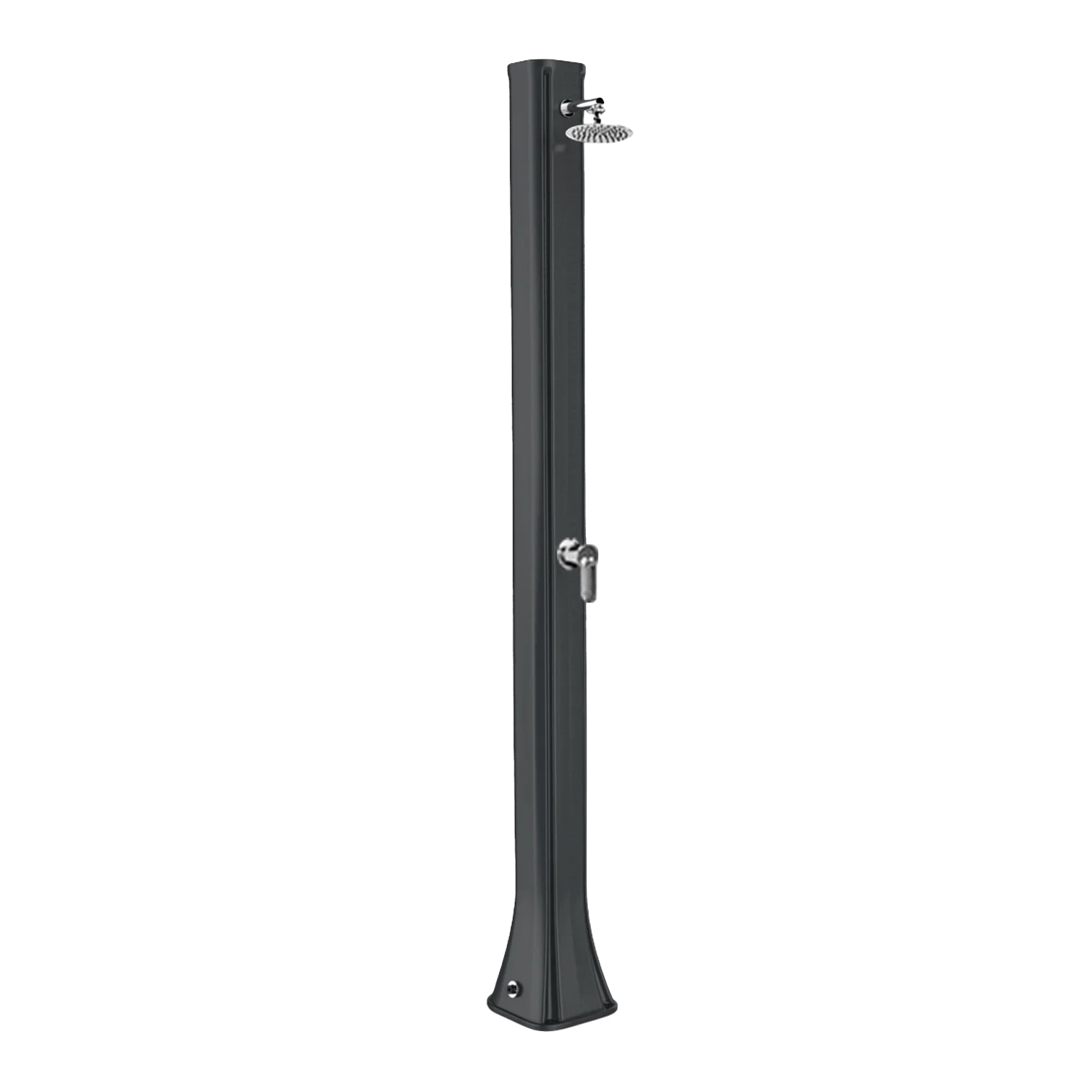 Freestanding outdoor solar shower Big Happy Five F600