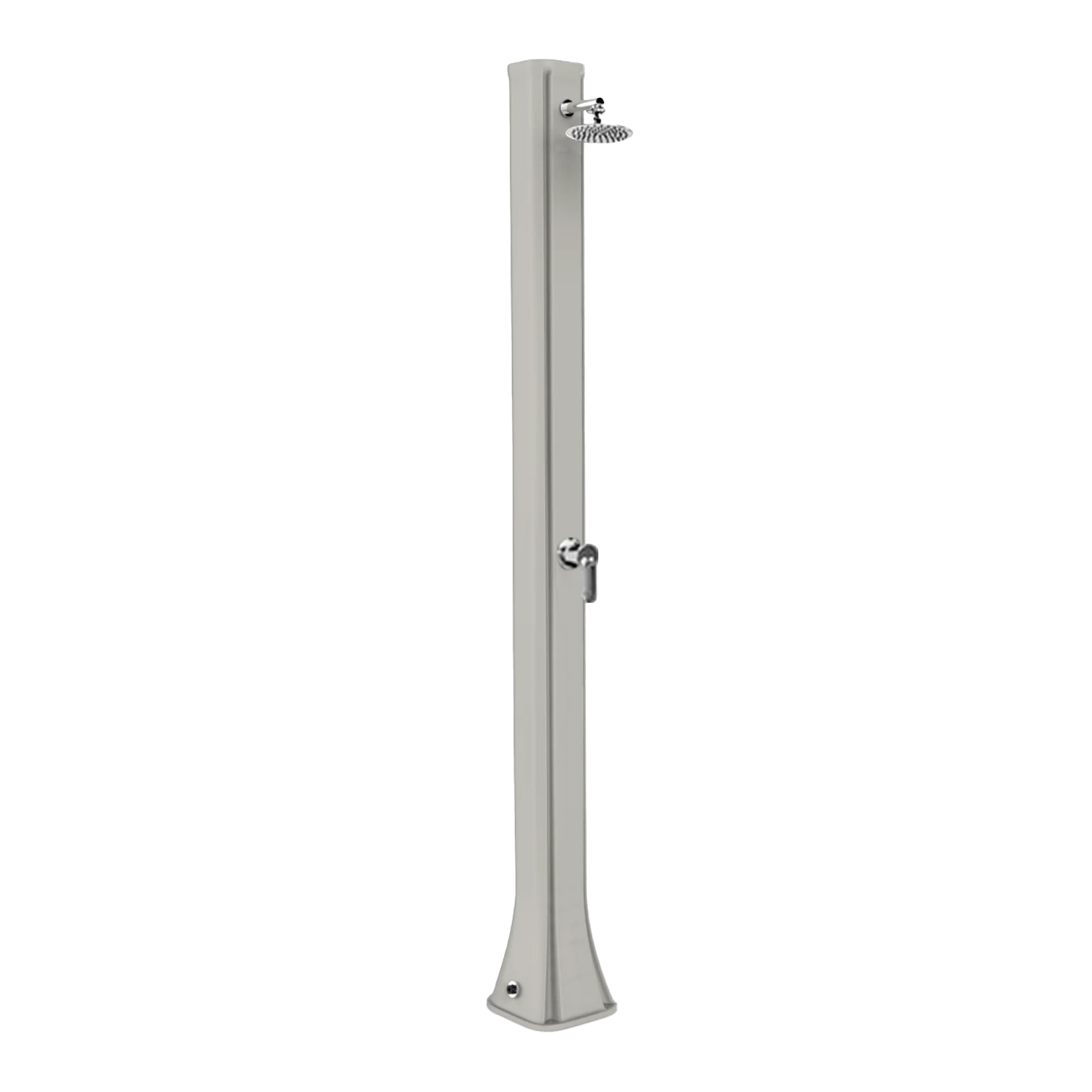Freestanding outdoor solar shower Big Happy Five F600