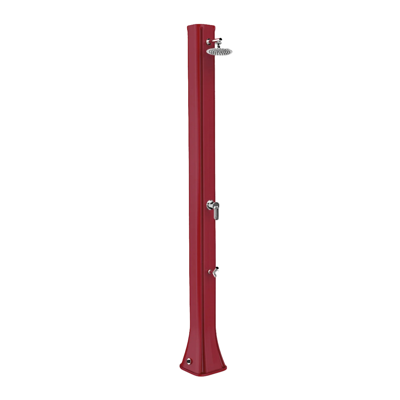 Freestanding solar shower with footwasher Big Happy Five F620