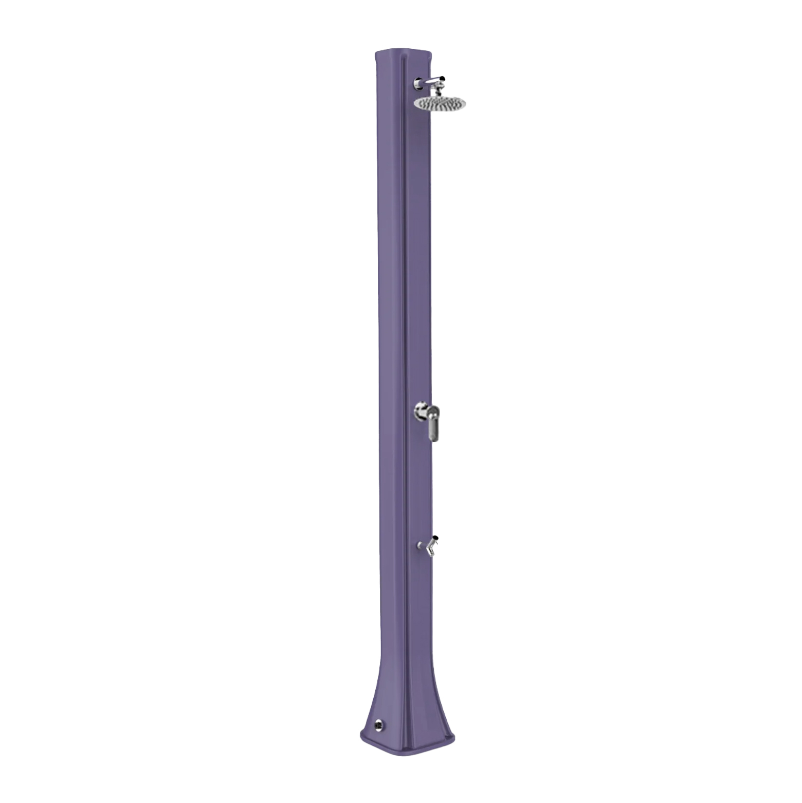 Freestanding solar shower with footwasher Big Happy Five F620