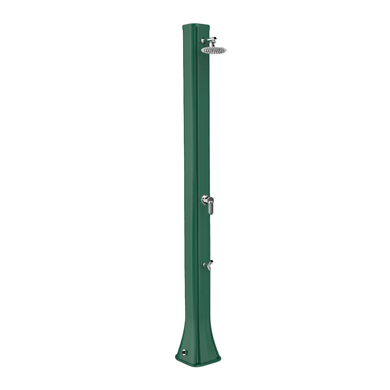 Freestanding solar shower with footwasher Big Happy Five F620