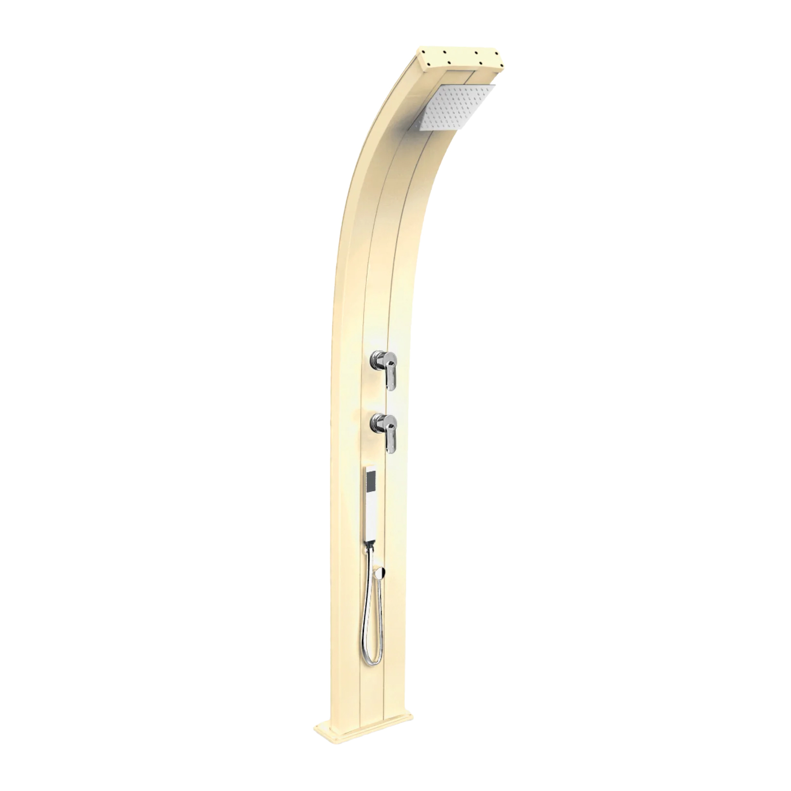 Aluminum shower with hand shower and diverter Dada D345