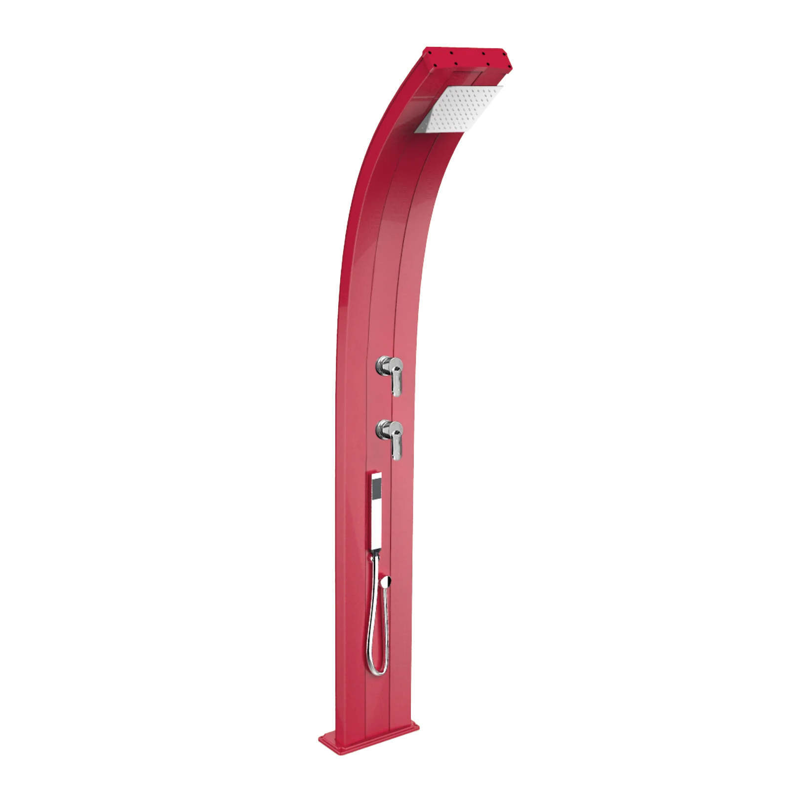 Aluminum shower with hand shower and diverter Dada D345