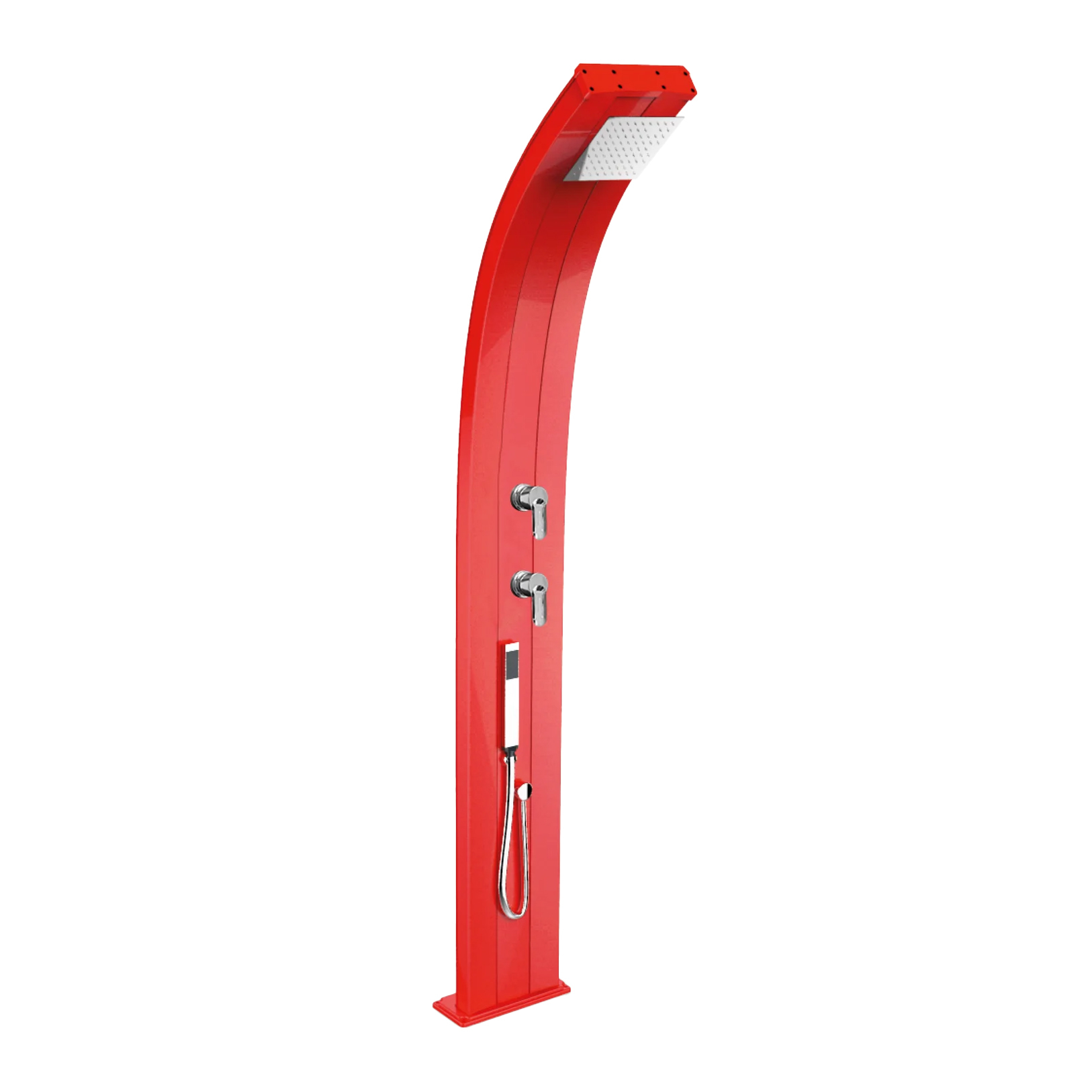 Aluminum shower with hand shower and diverter Dada D345