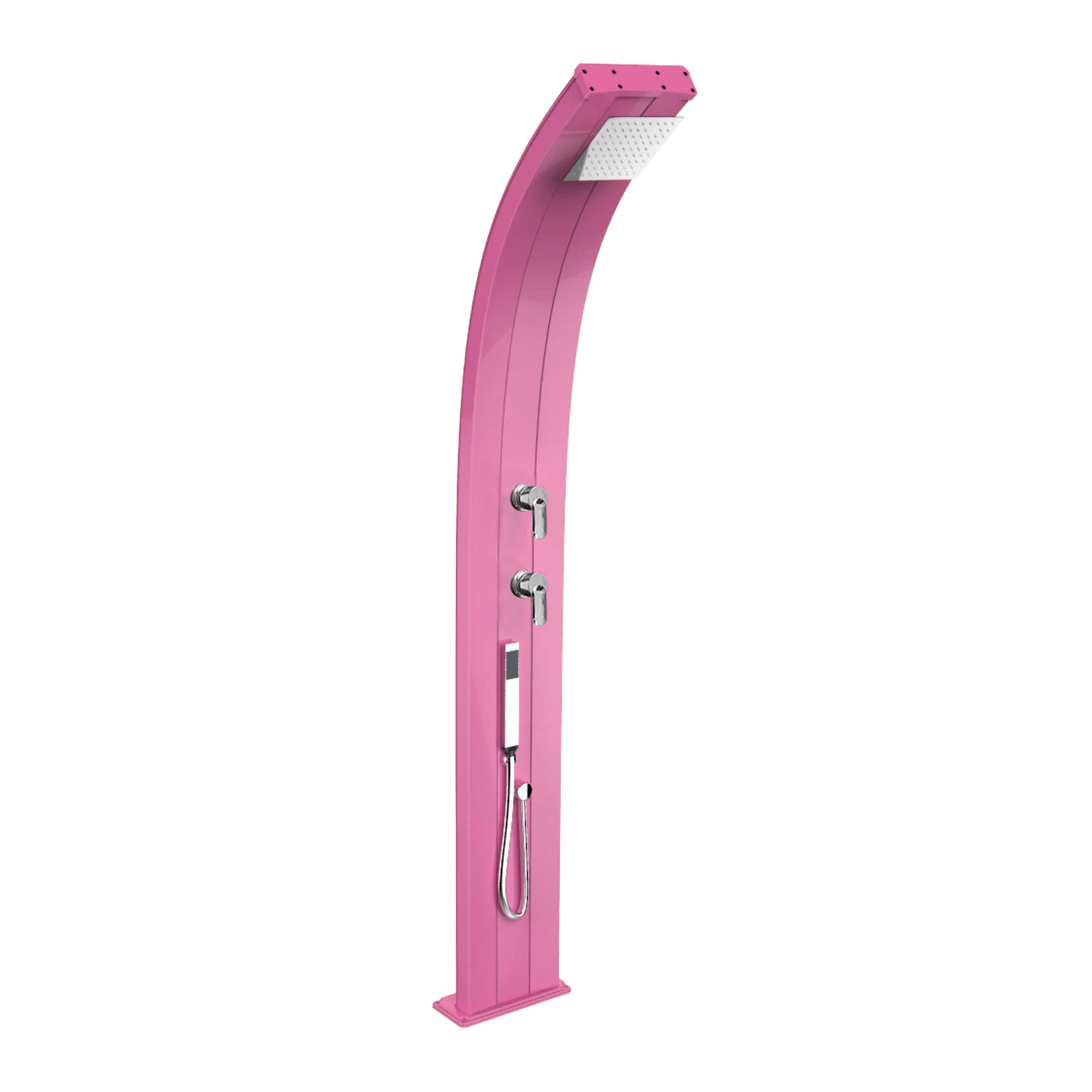 Aluminum shower with hand shower and diverter Dada D345