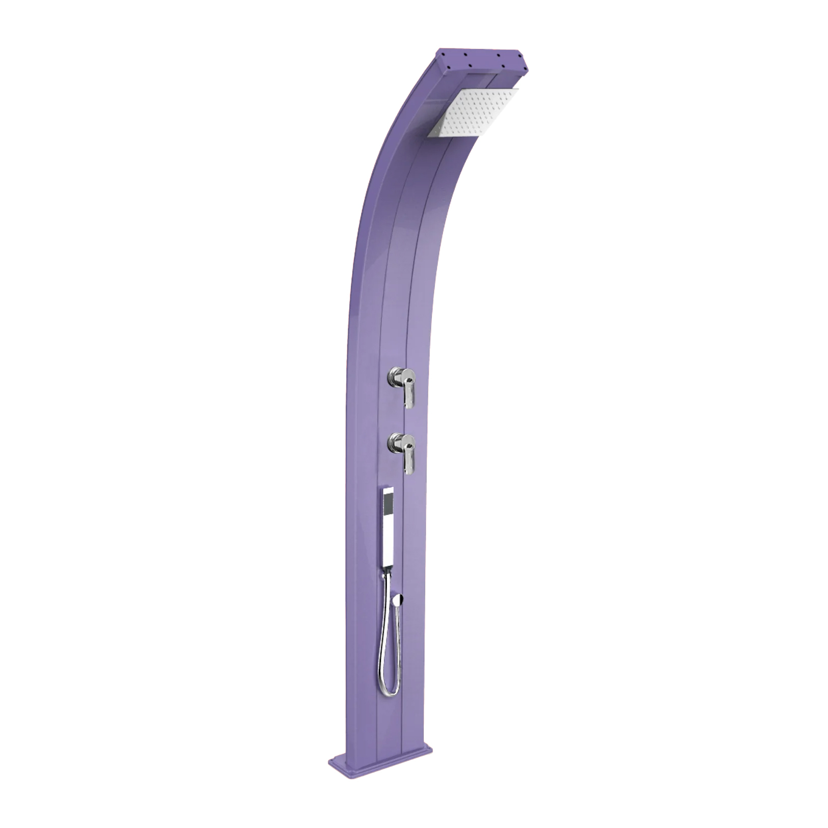 Aluminum shower with hand shower and diverter Dada D345
