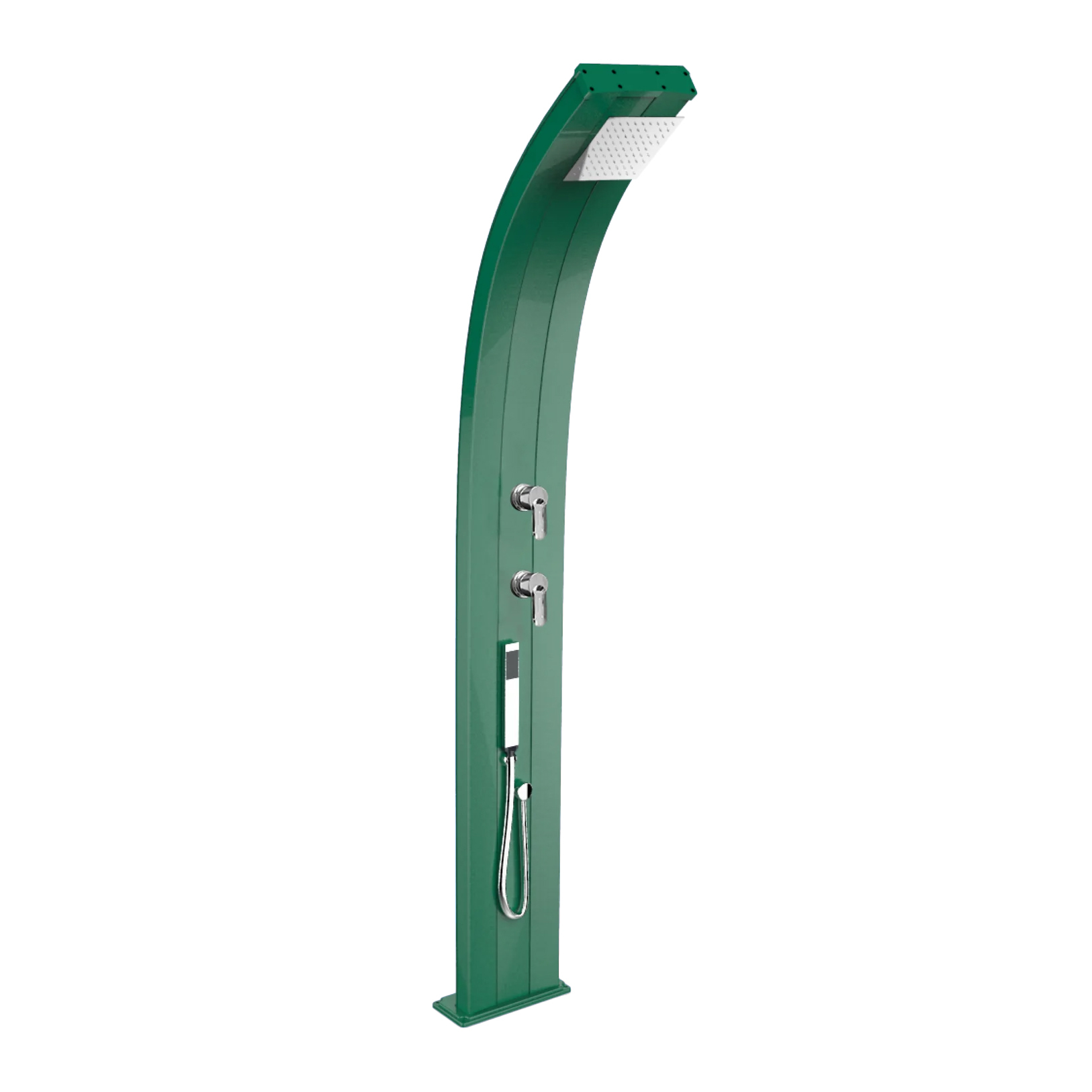 Aluminum shower with hand shower and diverter Dada D345