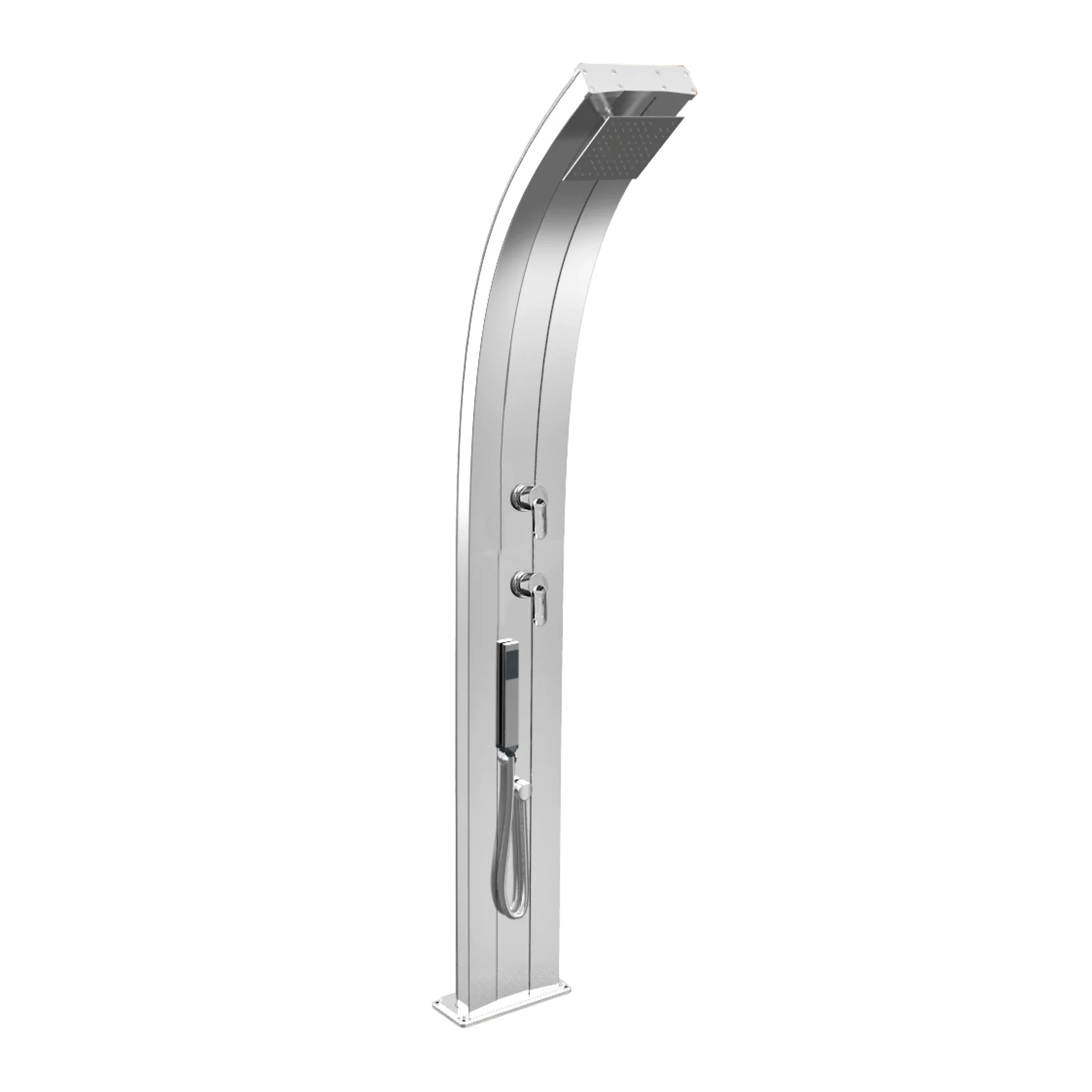 Aluminum shower with hand shower and diverter Dada D345