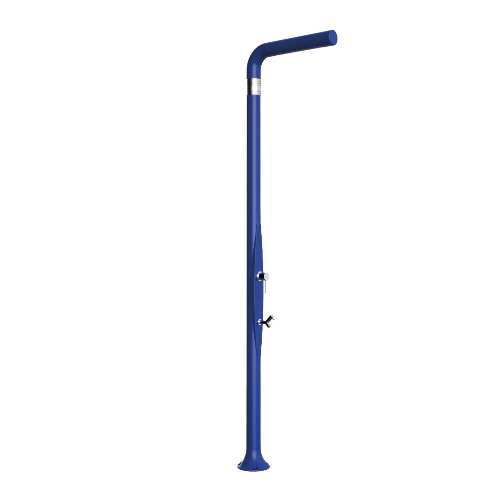 Freestanding outdoor shower with footwasher Funny Yang T225