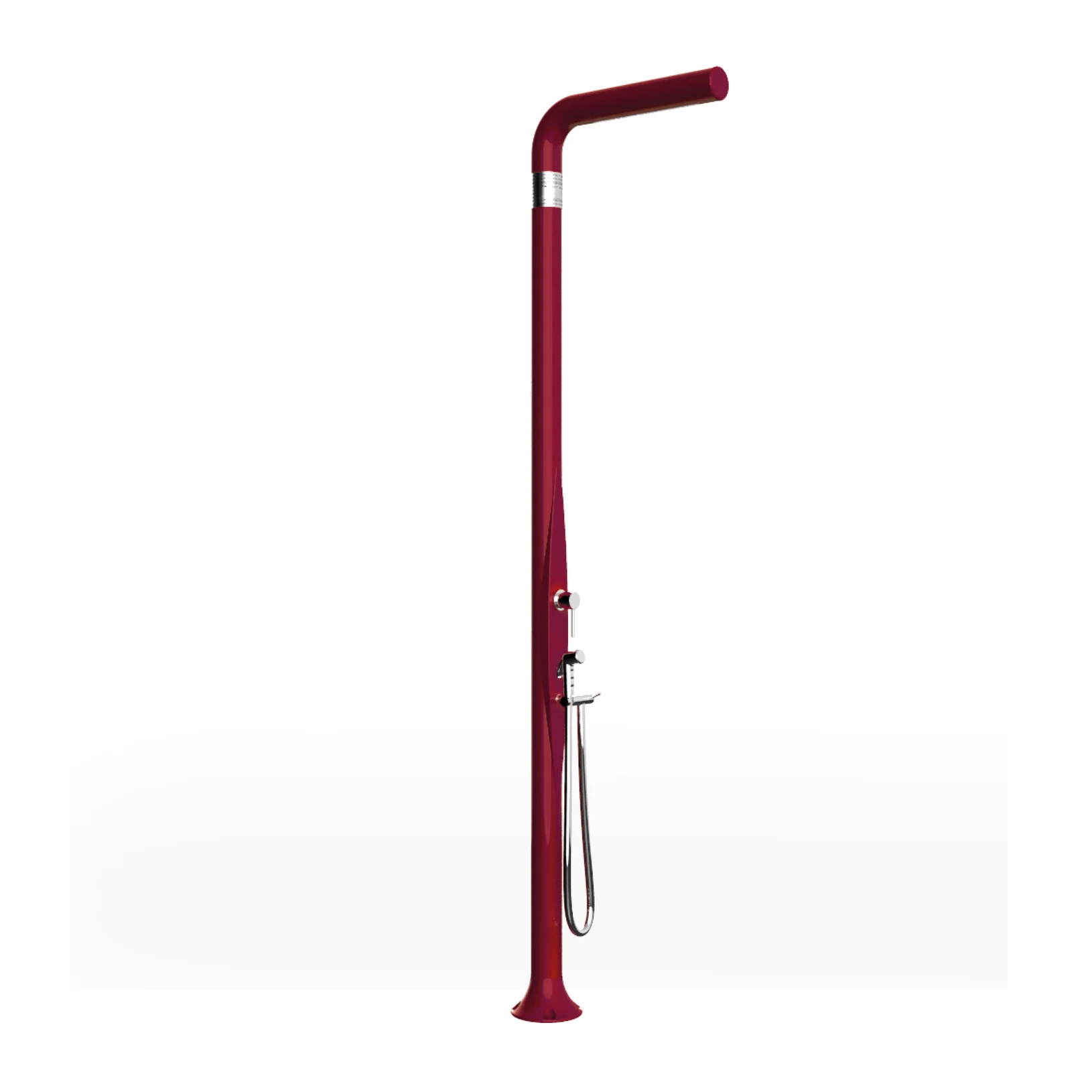 Freestanding outdoor shower with hand shower Funny Yang T245
