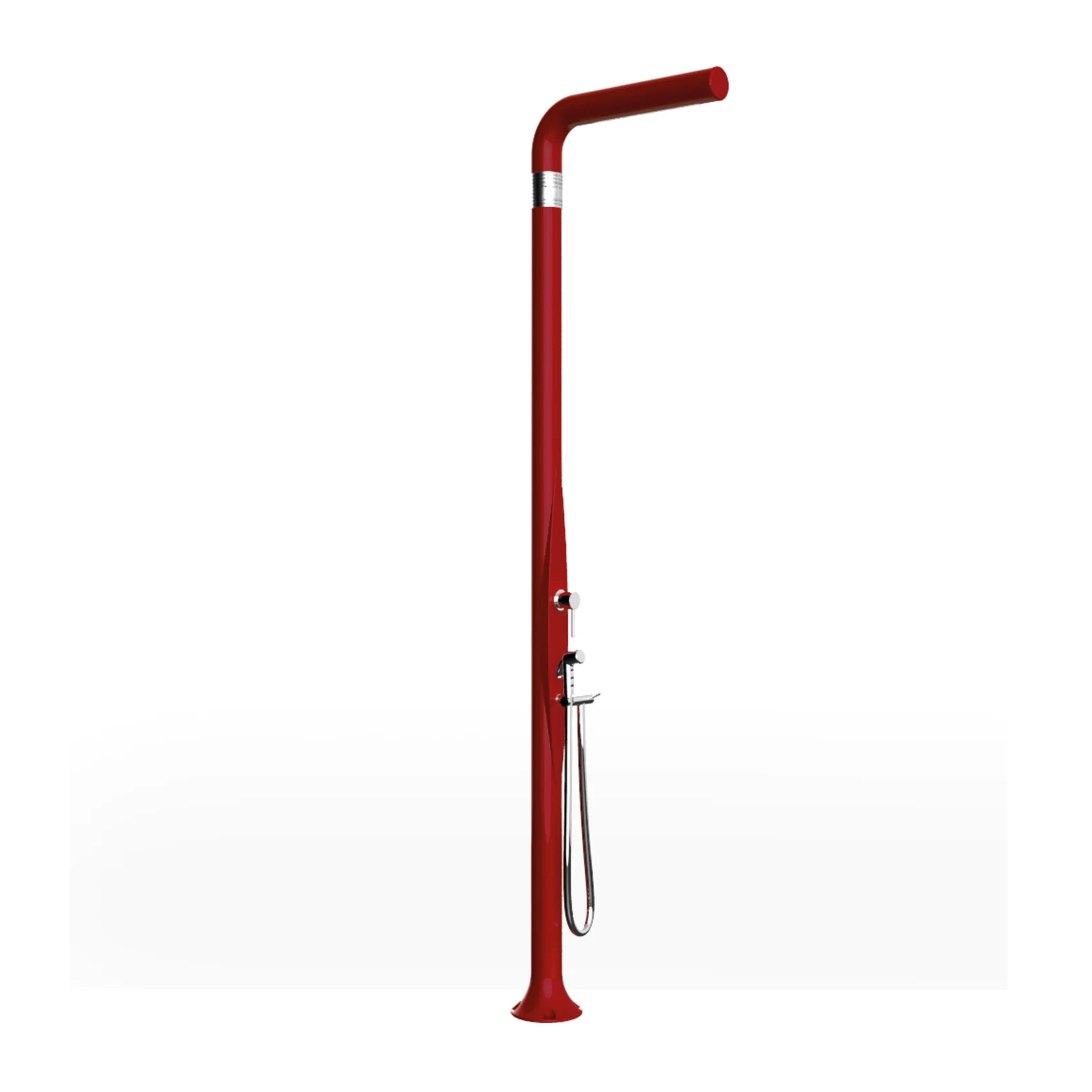 Freestanding outdoor shower with hand shower Funny Yang T245