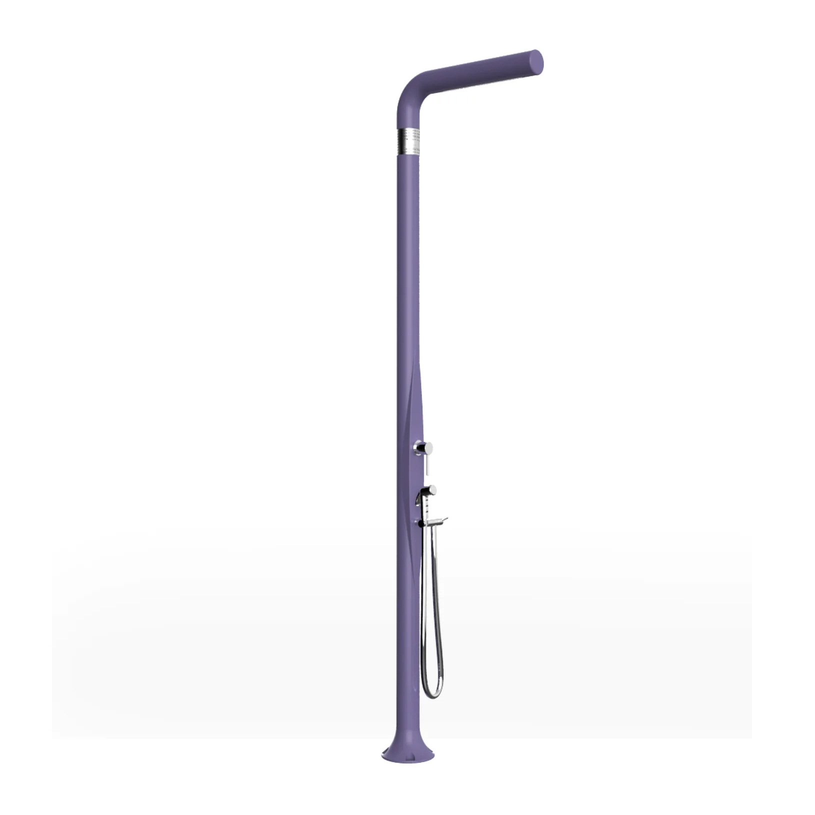 Freestanding outdoor shower with hand shower Funny Yang T245