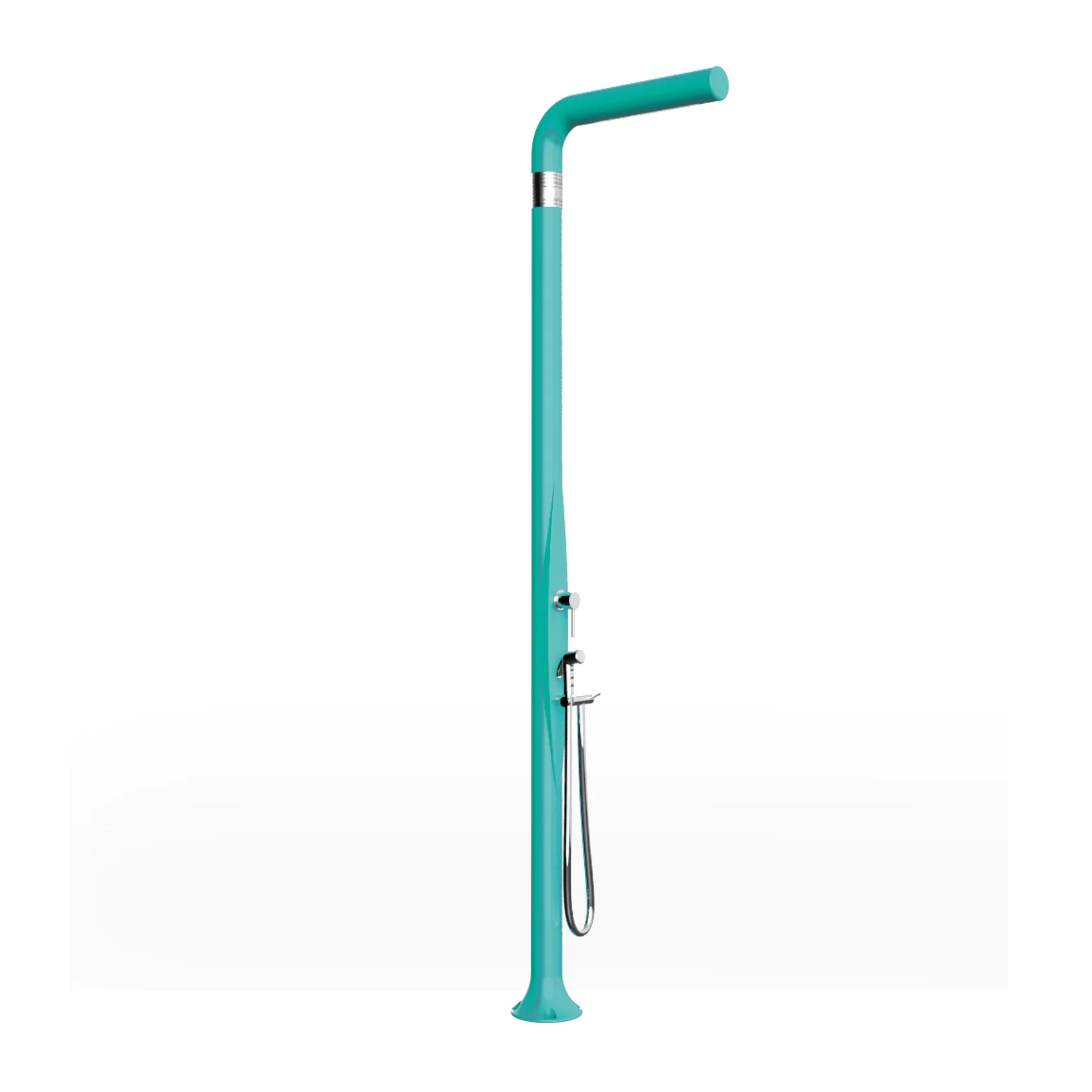 Freestanding outdoor shower with hand shower Funny Yang T245
