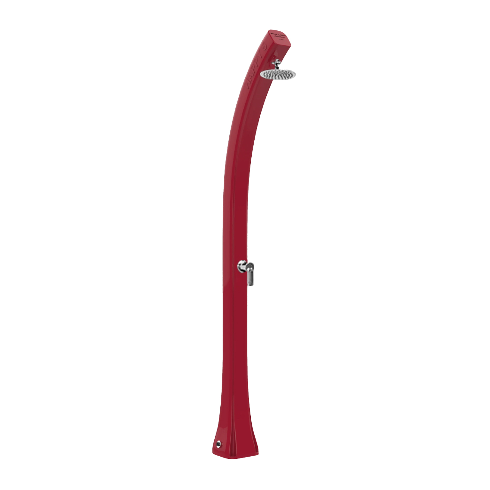 Freestanding outdoor solar shower Happy Five F500