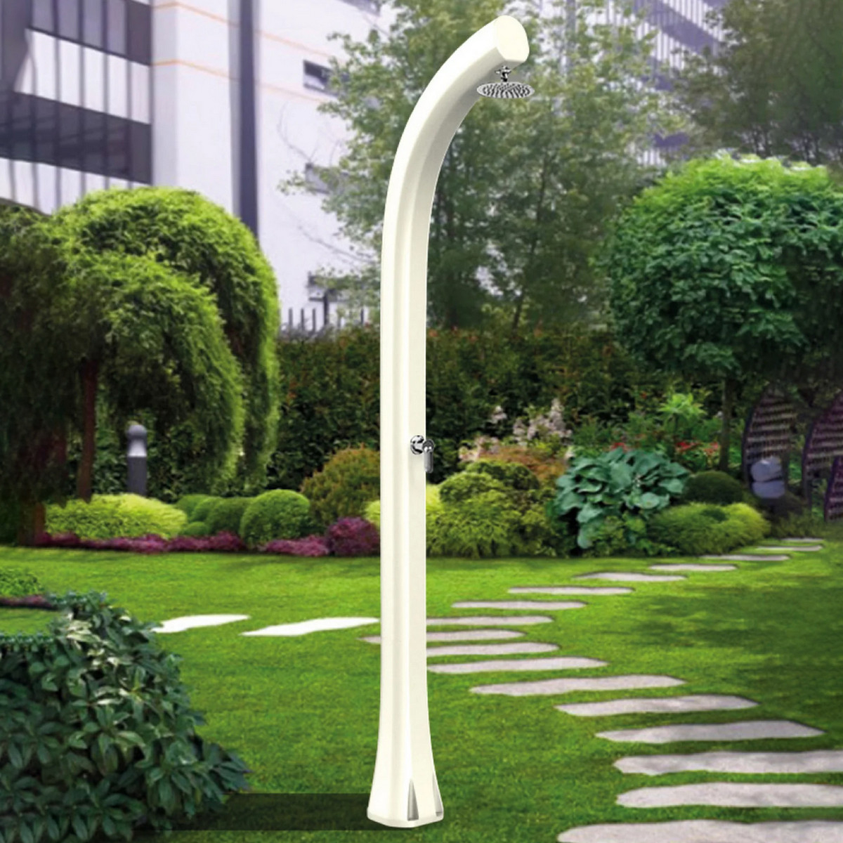 Freestanding outdoor solar shower Happy H200