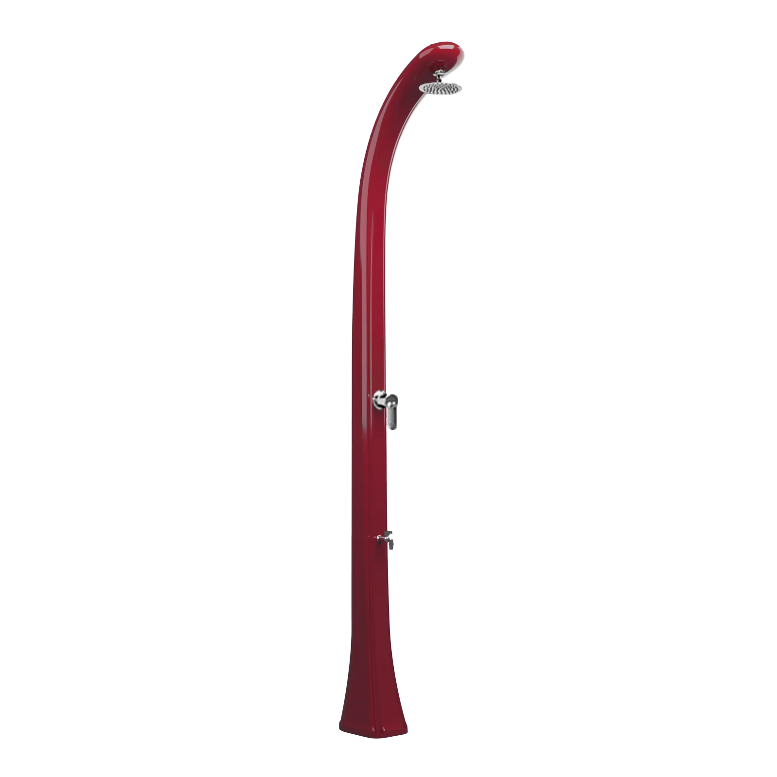 Freestanding solar shower with footwasher Happy One F120