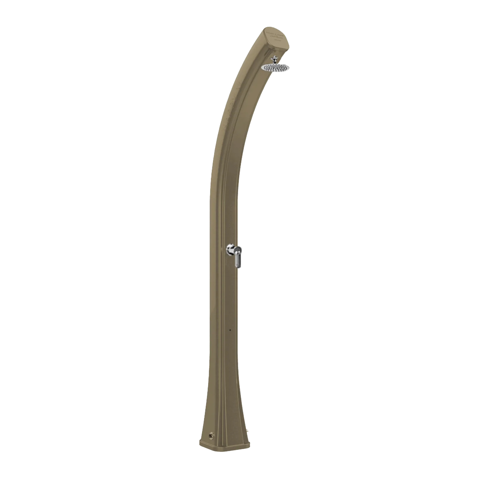 Freestanding outdoor solar shower Happy XL H400