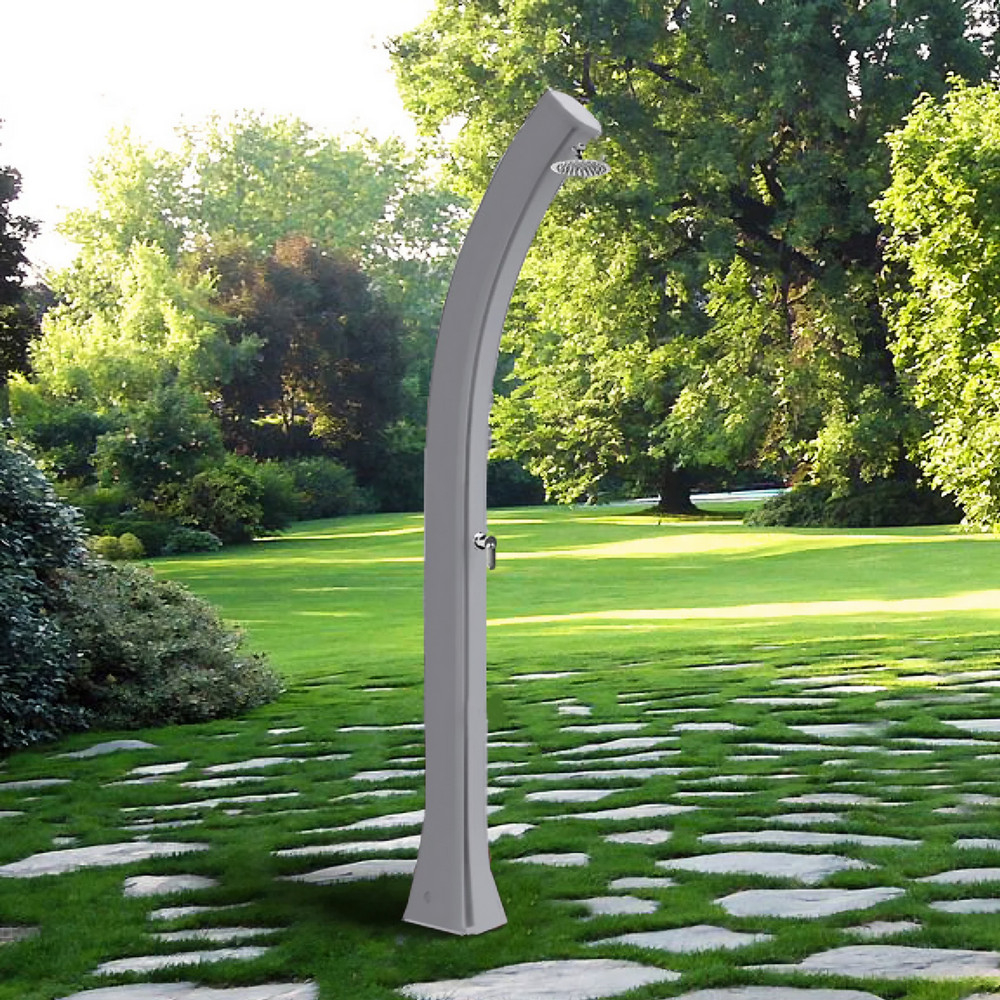 Freestanding outdoor solar shower Happy XL H400