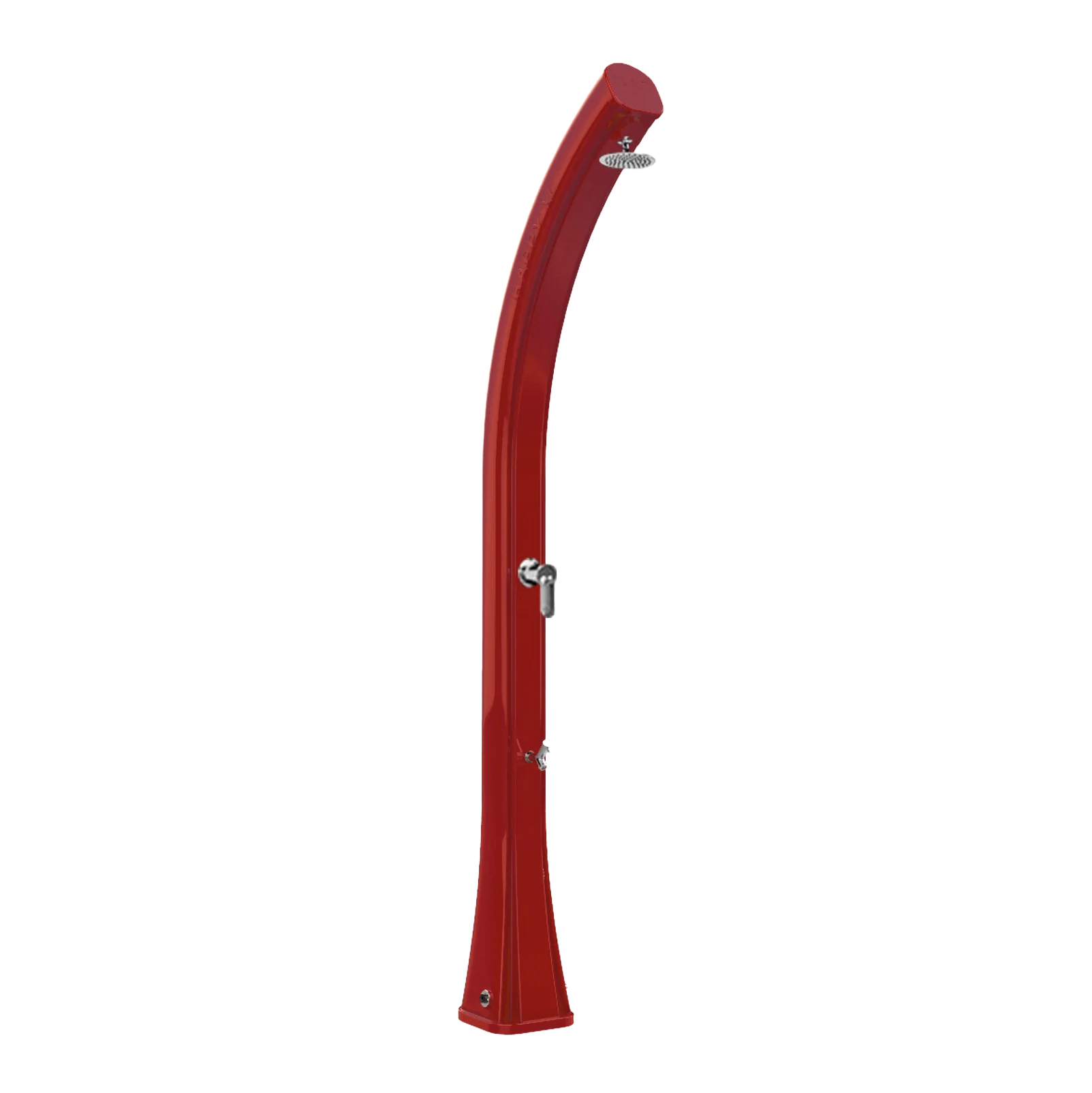 Freestanding solar shower with footwasher Happy XL H420