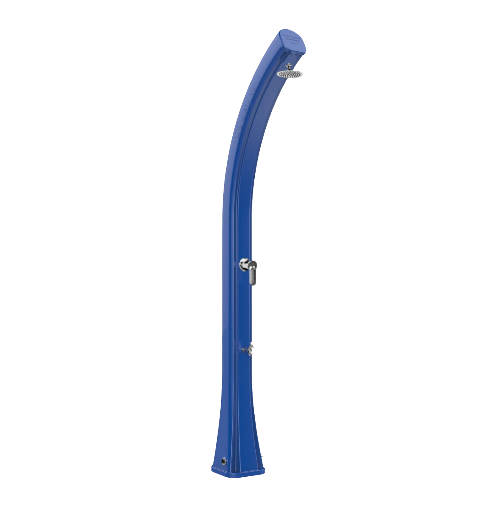 Freestanding solar shower with footwasher Happy XL H420