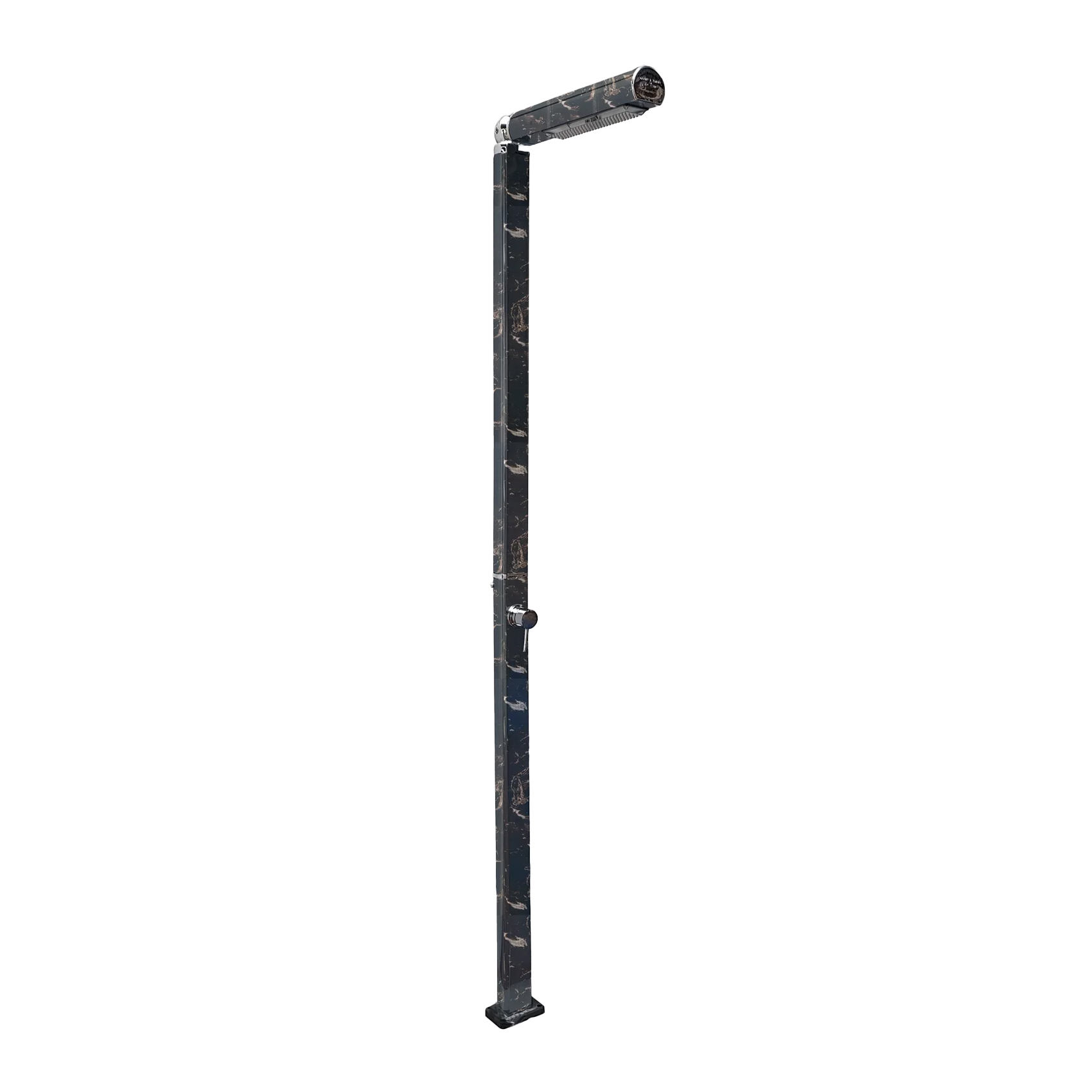 Aluminum outdoor shower Quick Q105