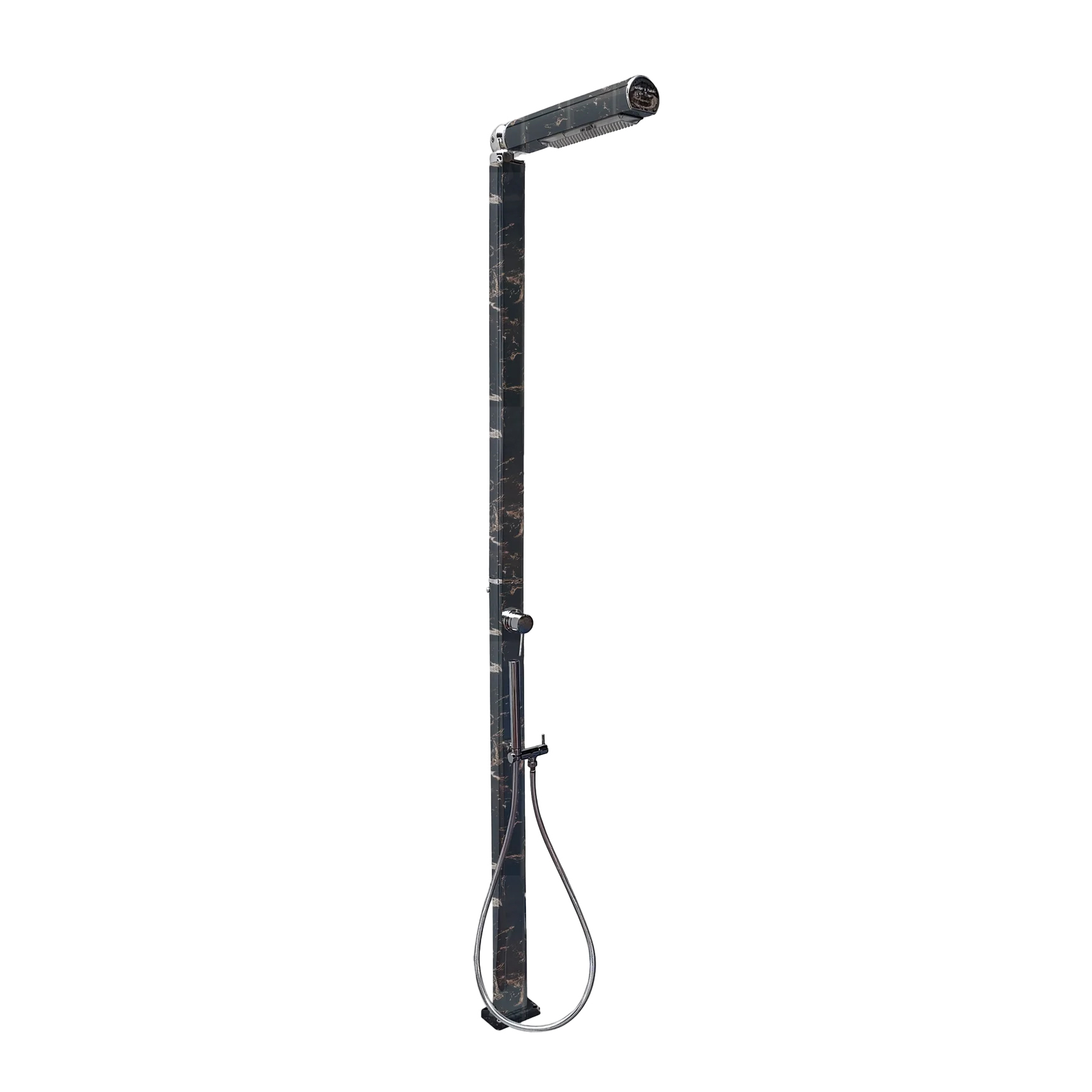 Freestanding outdoor shower with hand shower Quick Q145