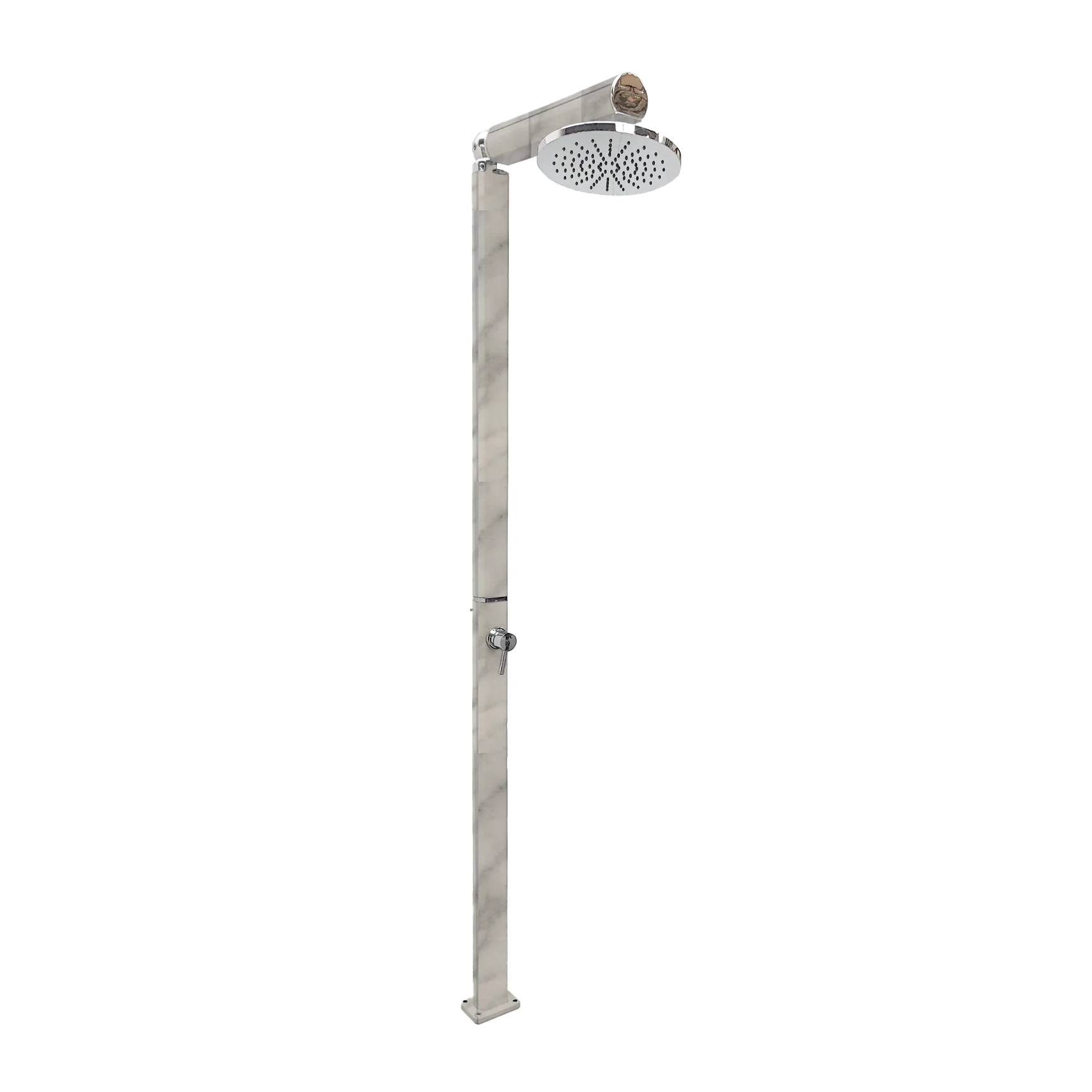 Aluminum outdoor shower Quick Q305