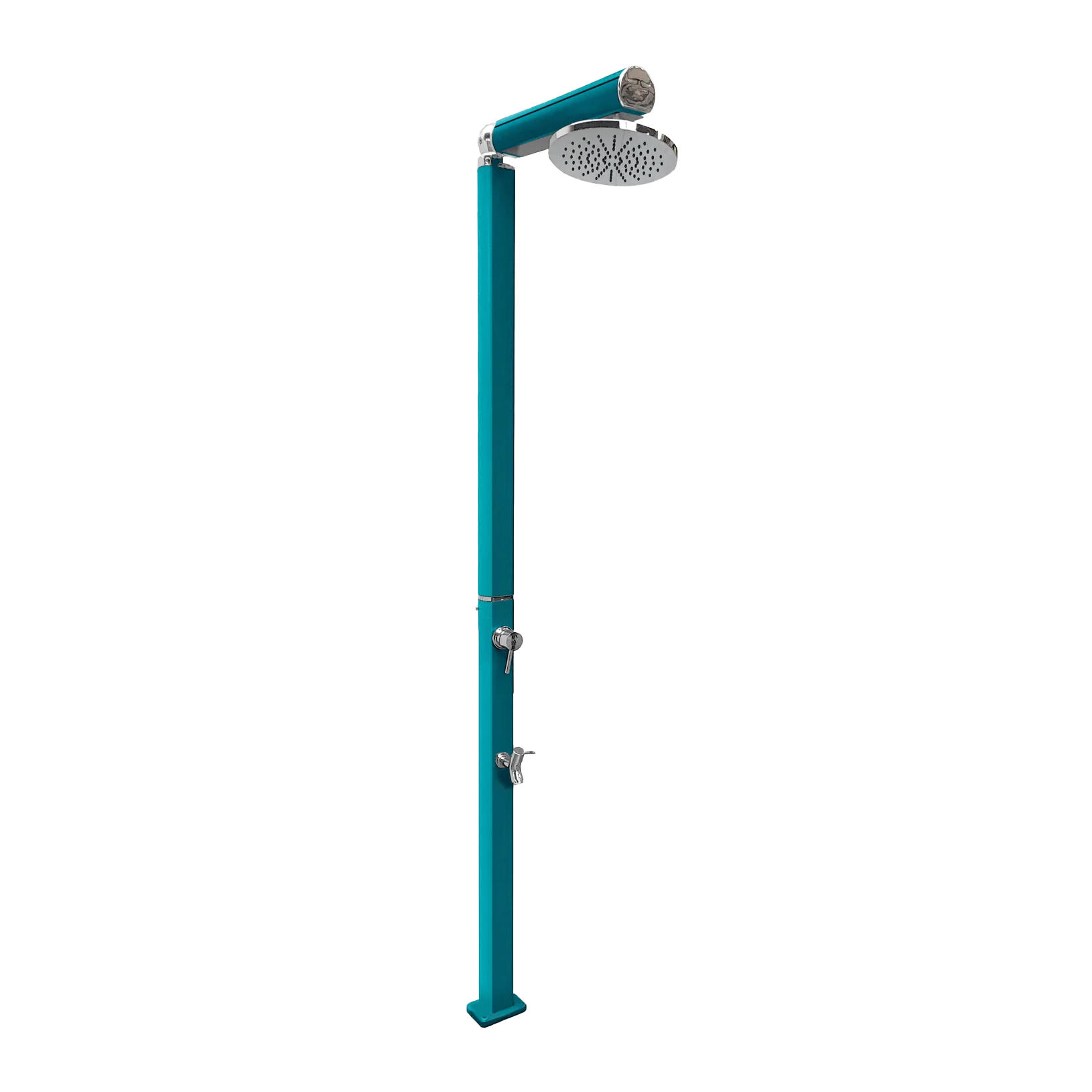 Freestanding outdoor shower with footwasher Quick Q325