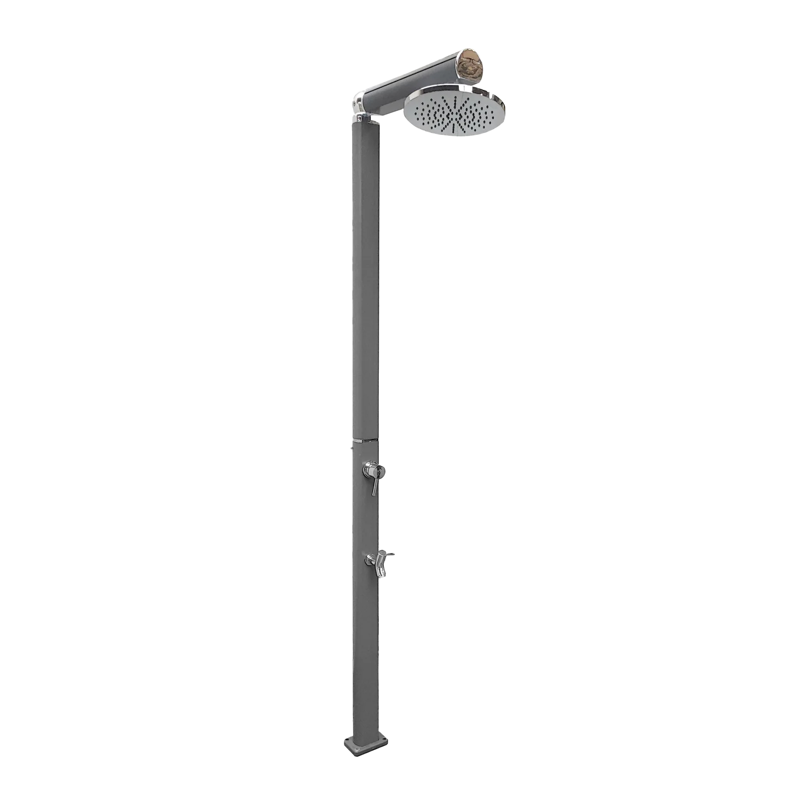 Freestanding outdoor shower with footwasher Quick Q325