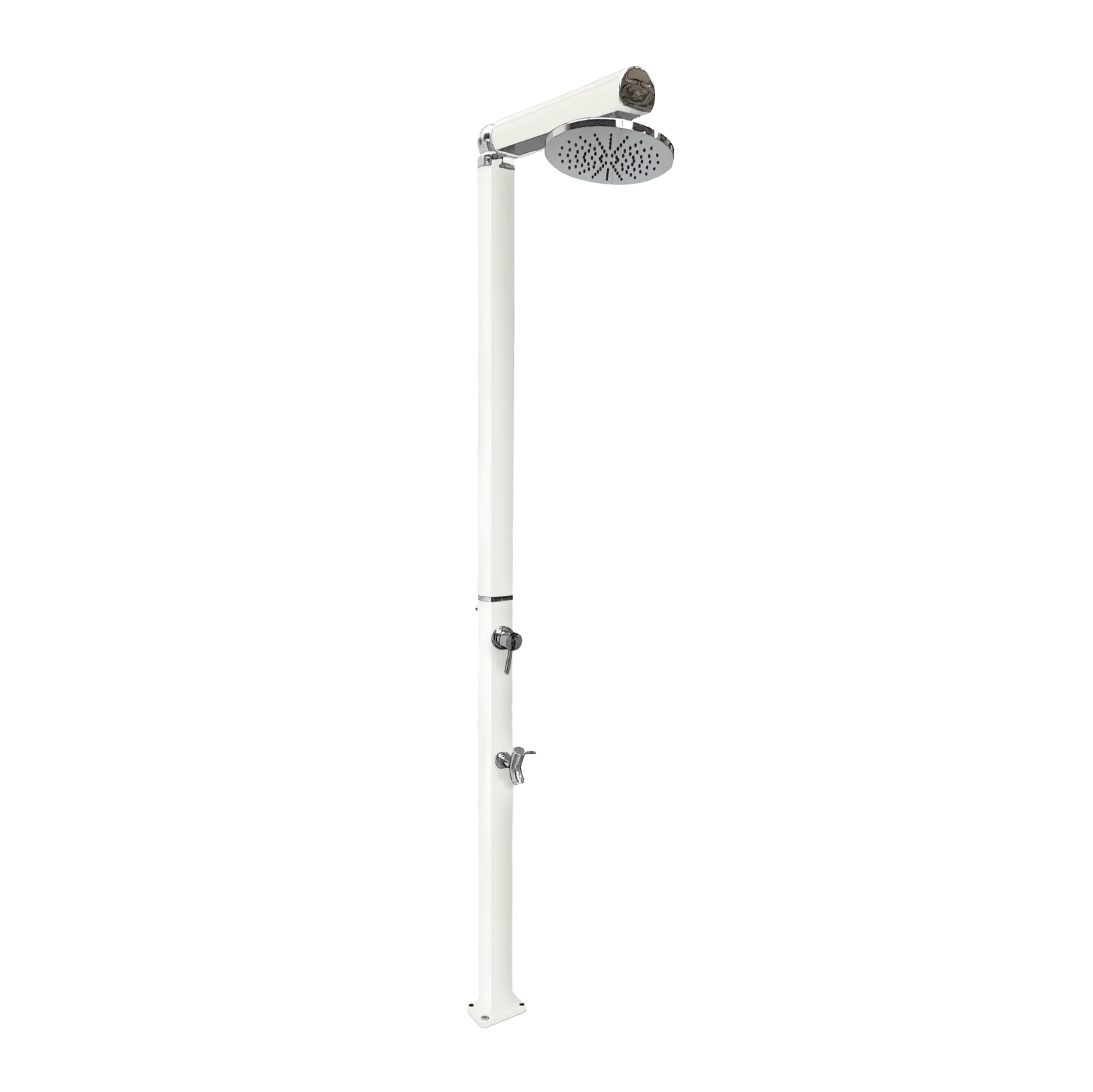 Freestanding outdoor shower with footwasher Quick Q325