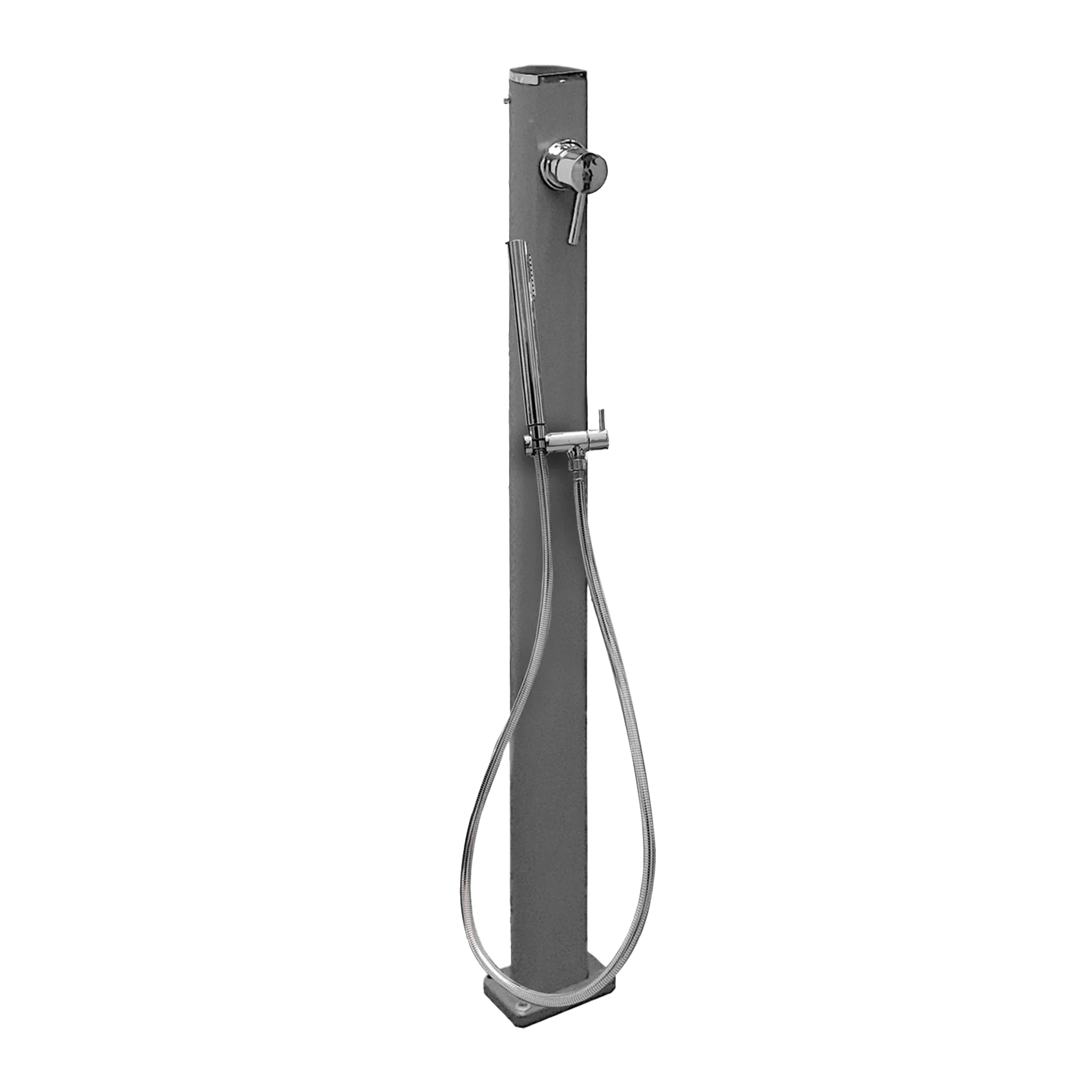 Outdoor fountain with hand shower