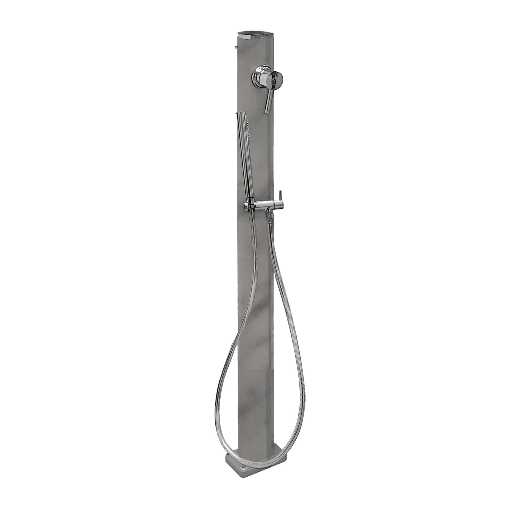 Aluminum fountain with cold water hand shower Quick Q645
