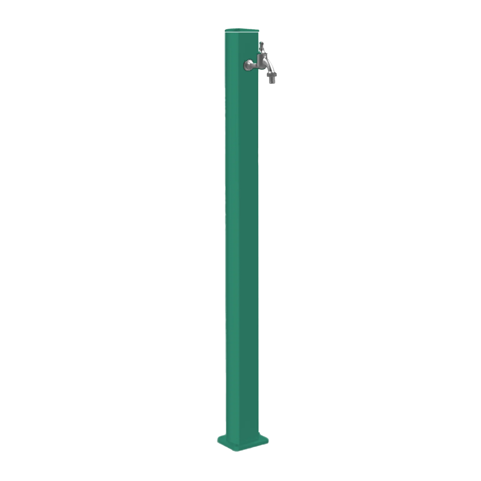 Aluminum fountain with cold water garden tap Quick Q695
